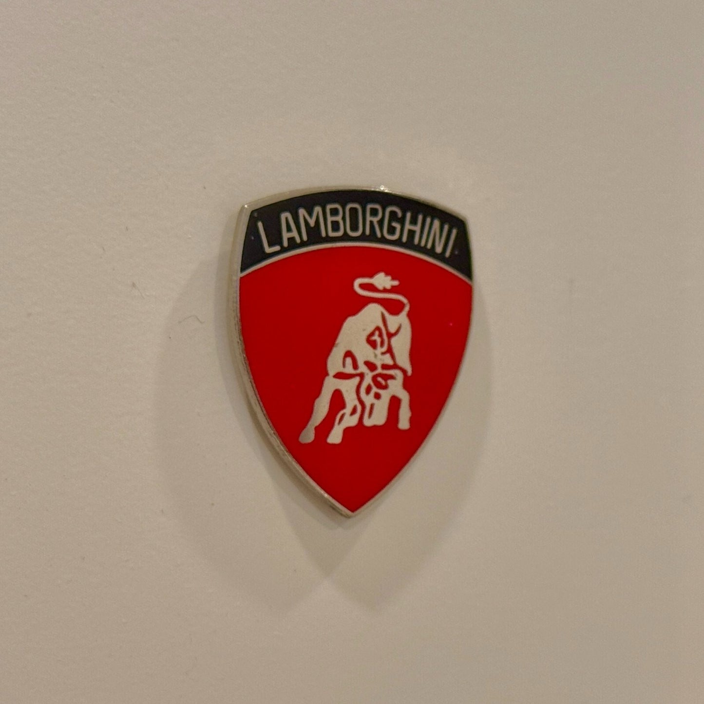 Vintage Lamborghini Enamel Pin From Lamborghini Dealer in Japan | Comes with backing