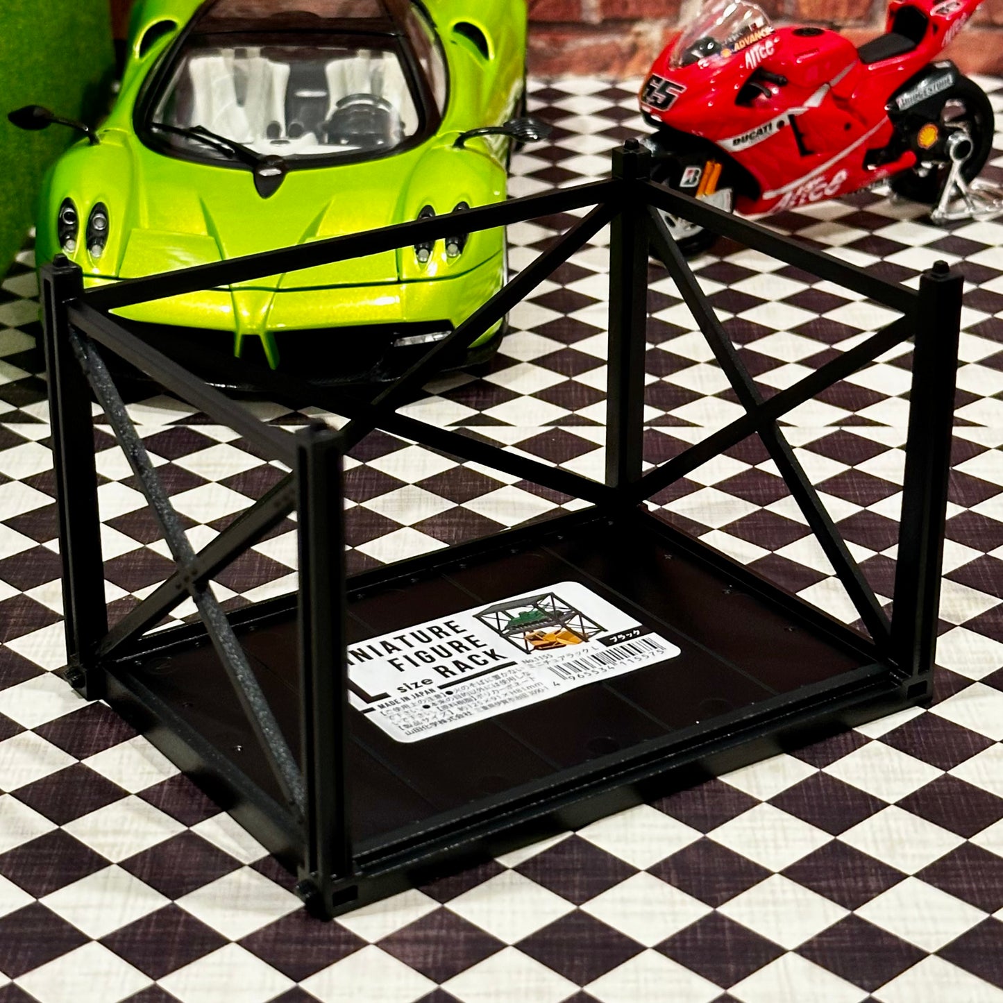 1/18 Scale Garage Motorcycle Bike Diorama Prop Stackable Shelf Made in Japan | 1/12 Diorama | NEW