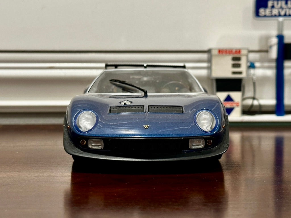 Lamborghini Miura Jota SVJ Blue Kyosho 1/18 | Very Rare