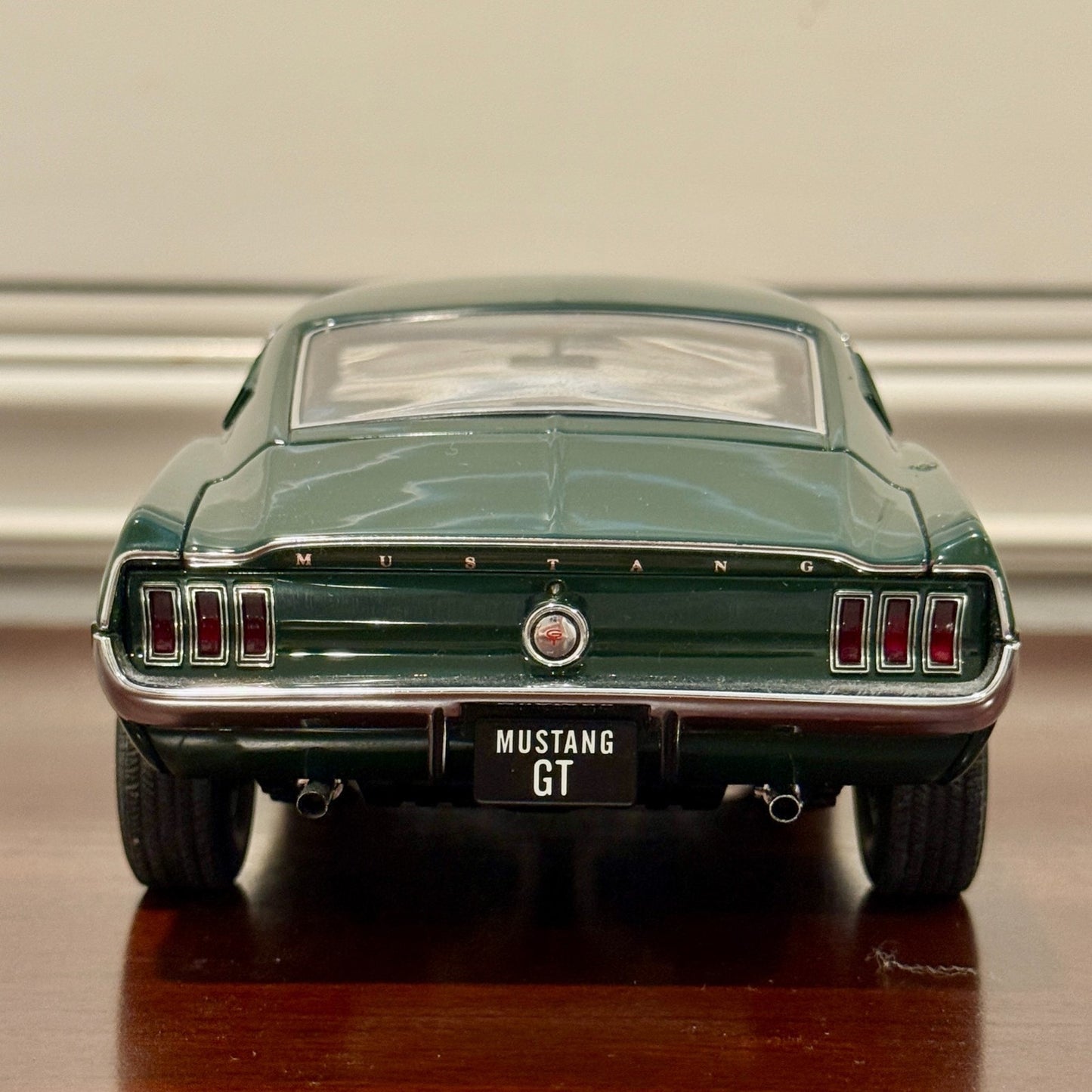 1/18 1968 Ford Mustang GT AUTOart Millennium | Green