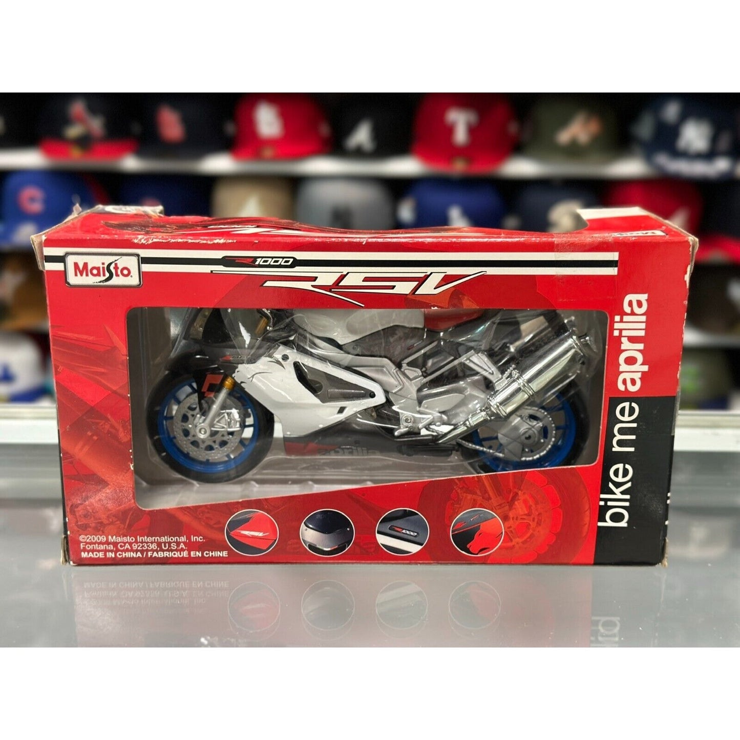 Aprilia RSV 1000R HTF A6 Sport Bike | Maisto 1/12 | New