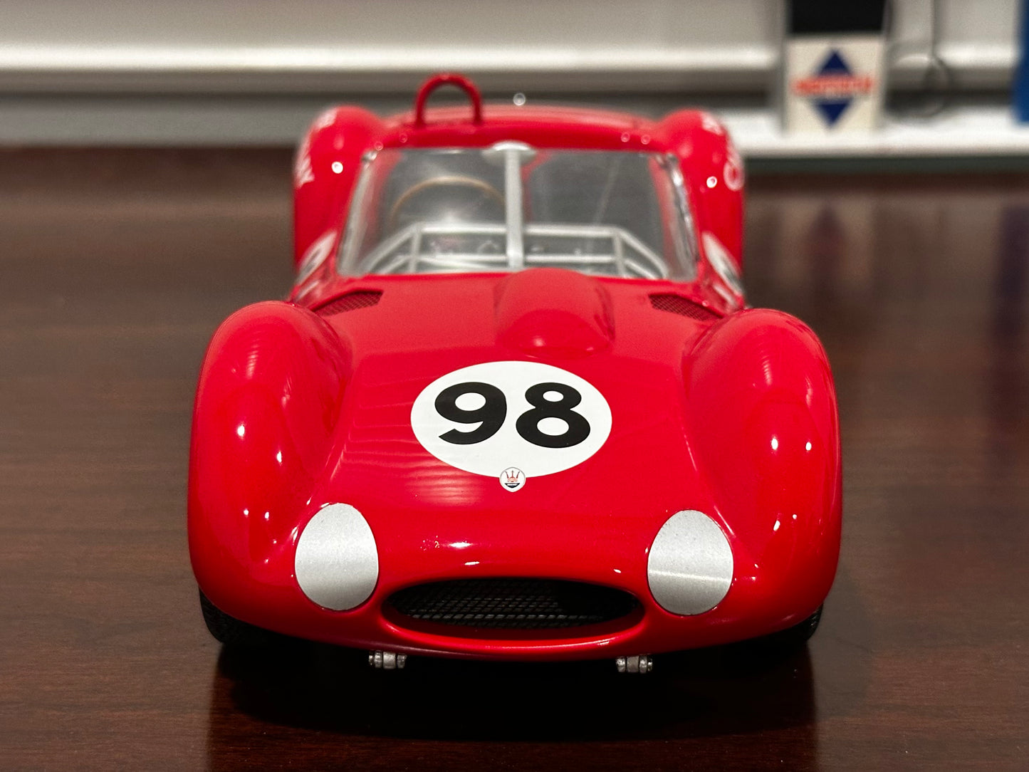 Maserati Birdcage Tipo #6 'Carol Shelby' Red | Minichamps 1/18 | Rare