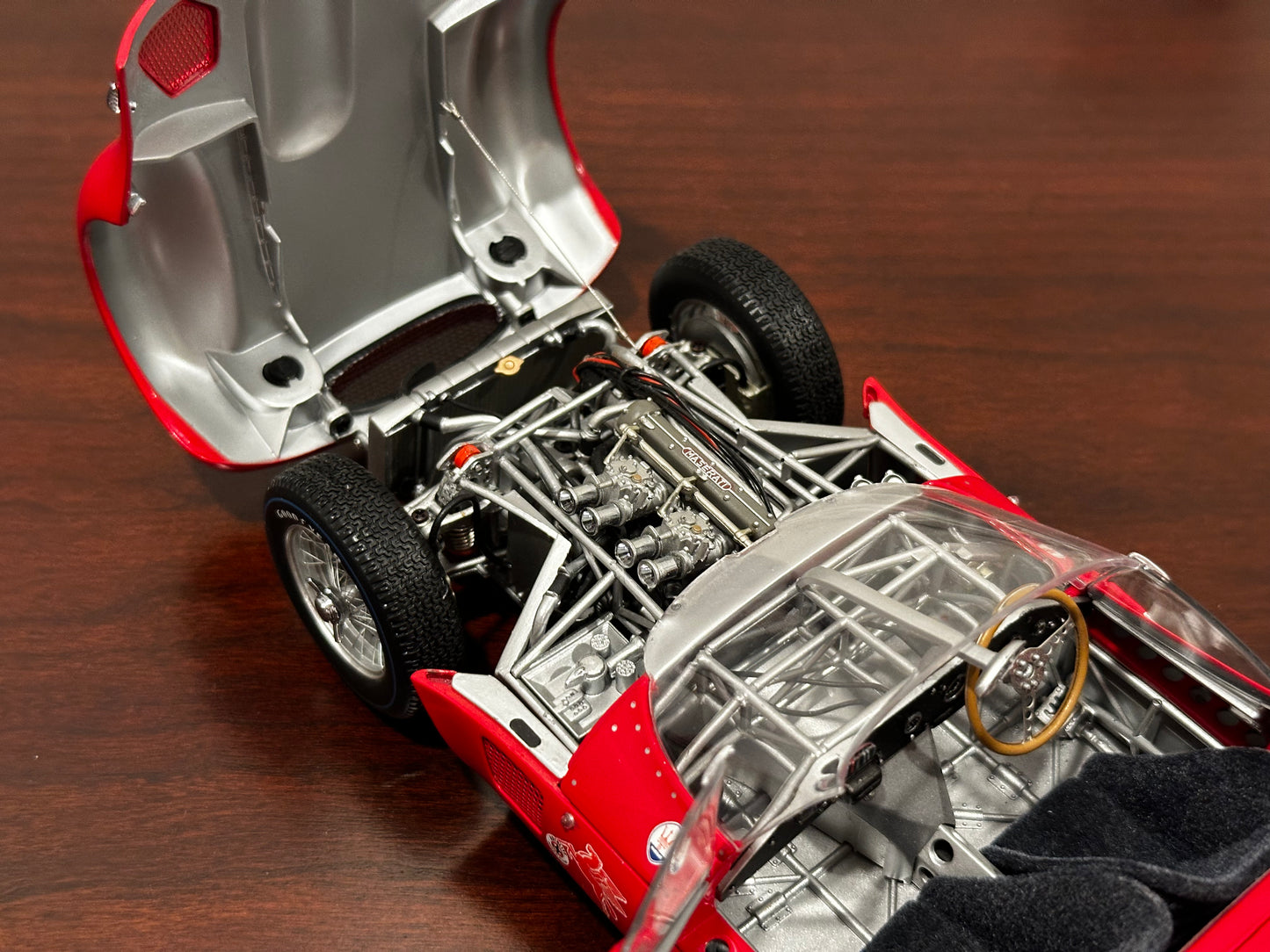 Maserati Birdcage Tipo #6 'Carol Shelby' Red | Minichamps 1/18 | Rare