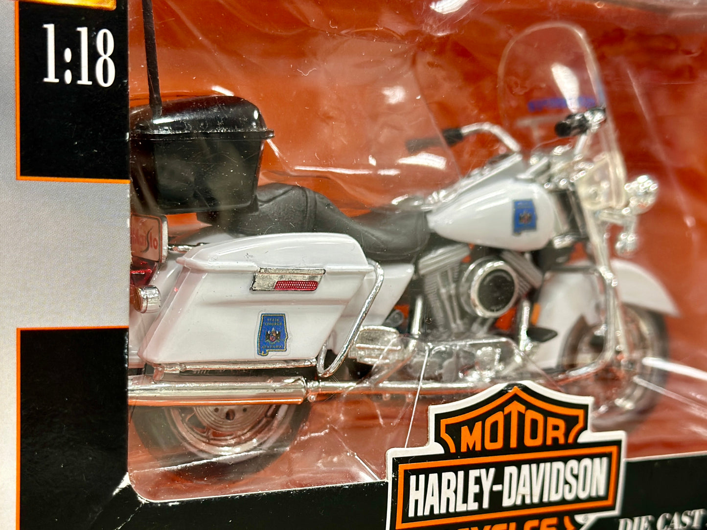 Harley Davidson Motorcycle Motorbike Maisto Two Wheeler 1/18