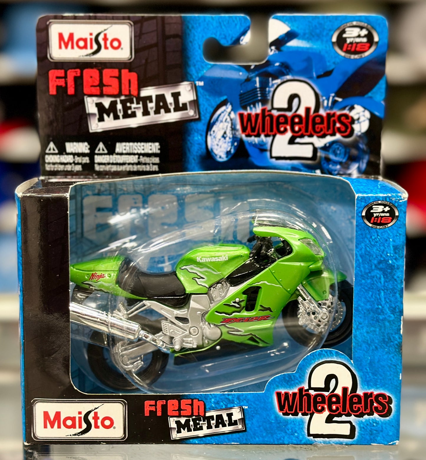 Kawasaki Ninja ZX12R Motorcycle Motorbike Maisto Two Wheelers 1/18