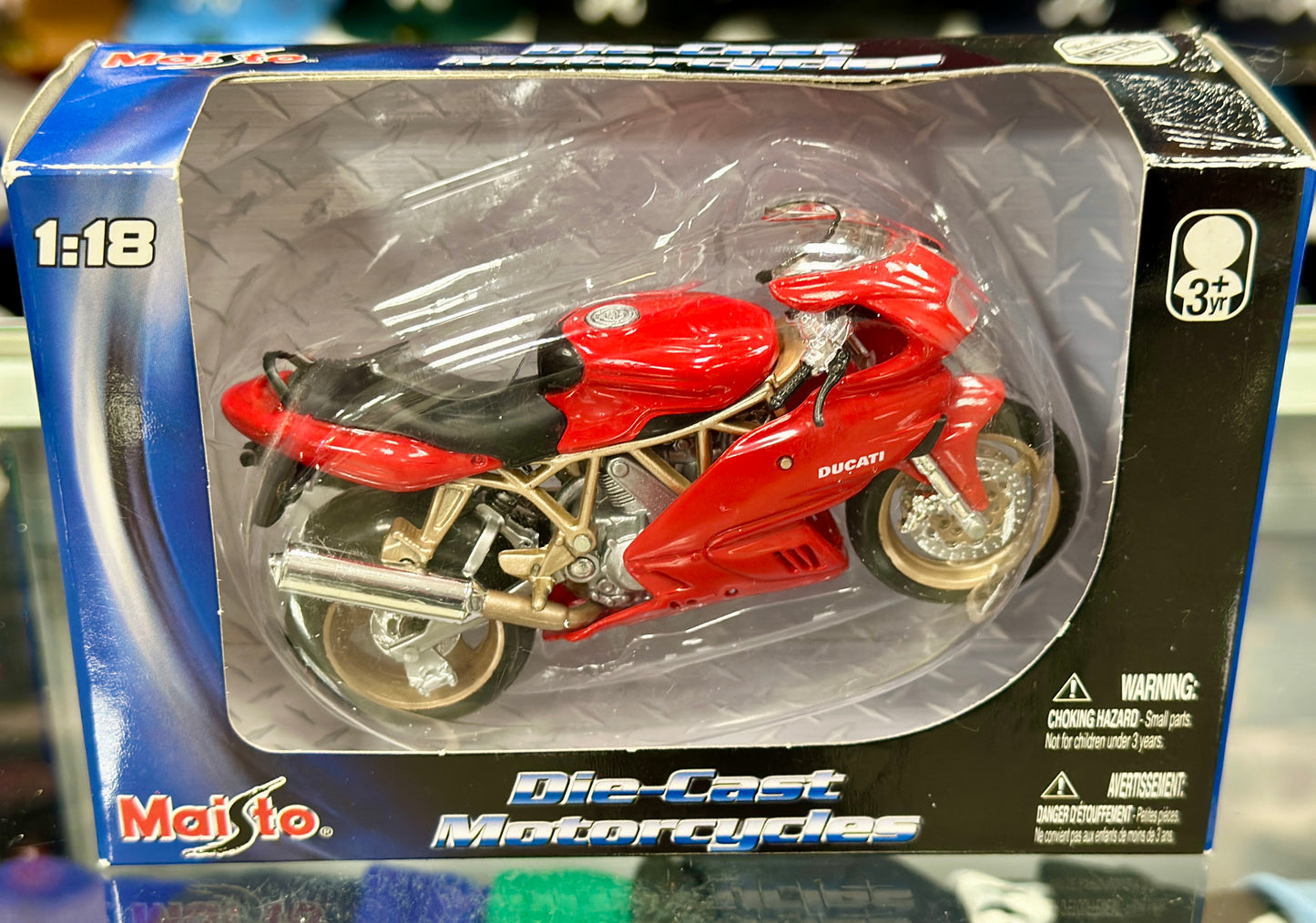Ducati Motorcycle Motorbike Maisto Two Wheelers 1/18