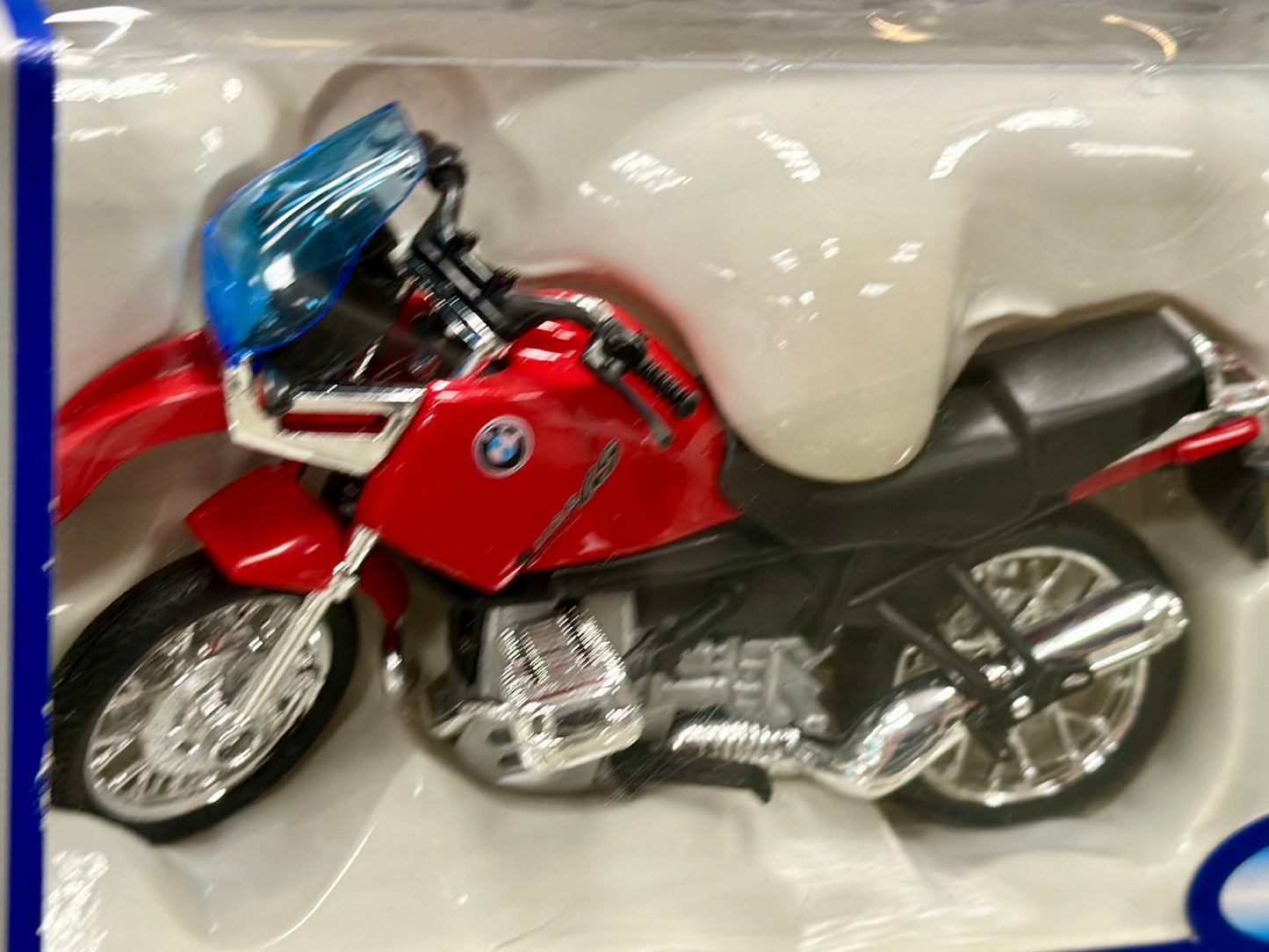 1/18 BMW R1200 C Motorcycle Vintage Welly 1/18