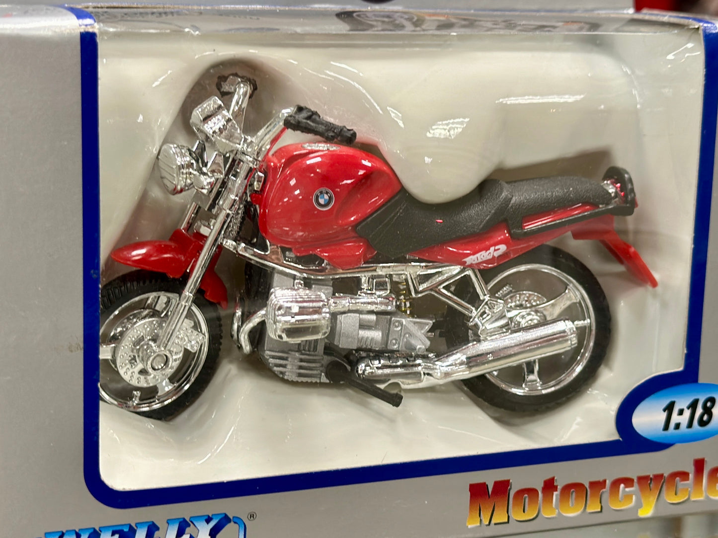 1/18 BMW R1200 C Motorcycle Motorbike Welly 1/18
