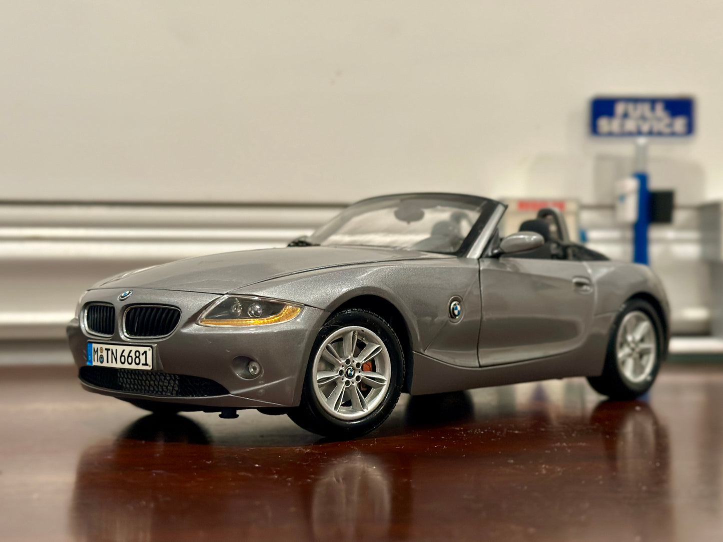BMW Z4 Roadster Gray | Kyosho 1/18 | Rare