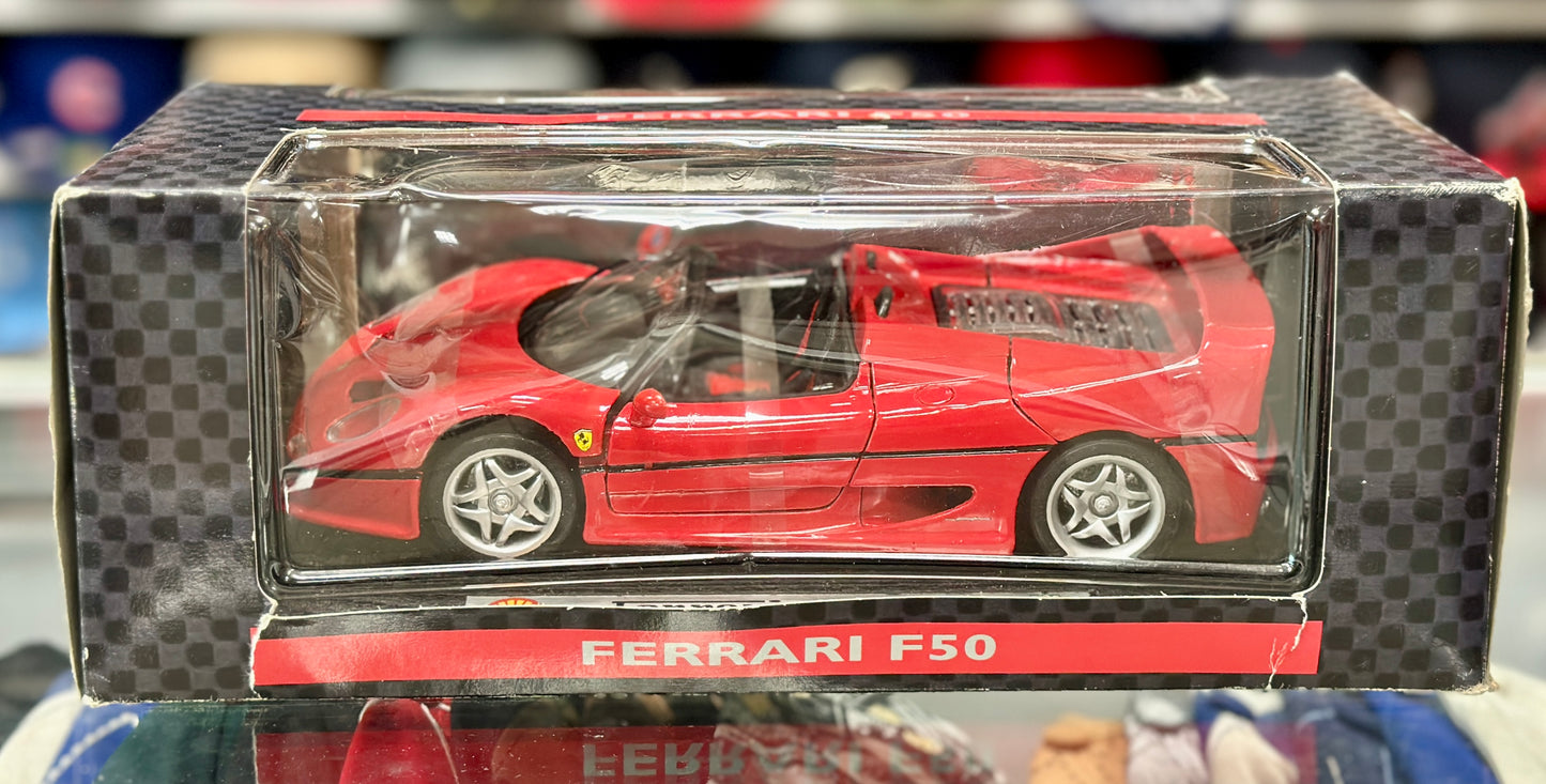 Ferrari F50 Shell Collezione Edition | Vintage Maisto 1/18 | New