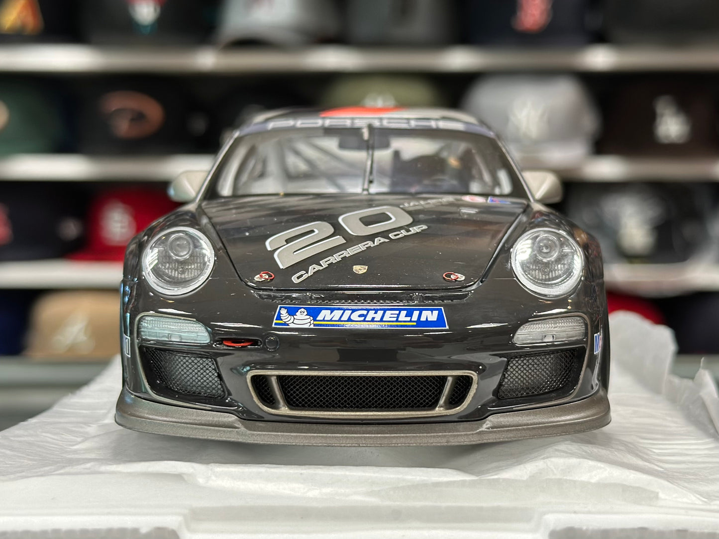 1/18 Porsche 997 GT3 Cup Dark Grey Minichamps Dealer Edition | New