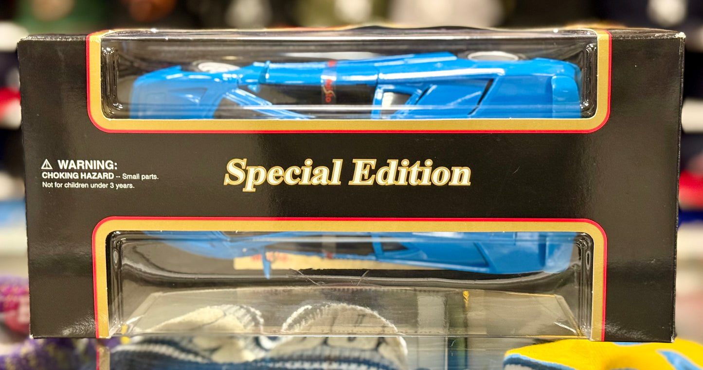 Lamborghini Diablo SE30 Jota Blue (Azzurro Sirena) Vintage Maisto 1/18 | New