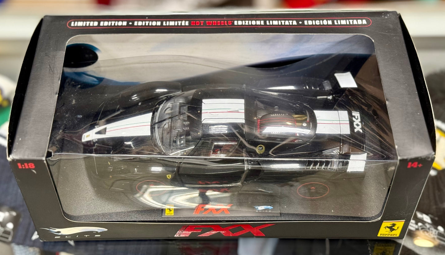 Ferrari Enzo FXX Black Hot Wheels Elite 1/18 | New