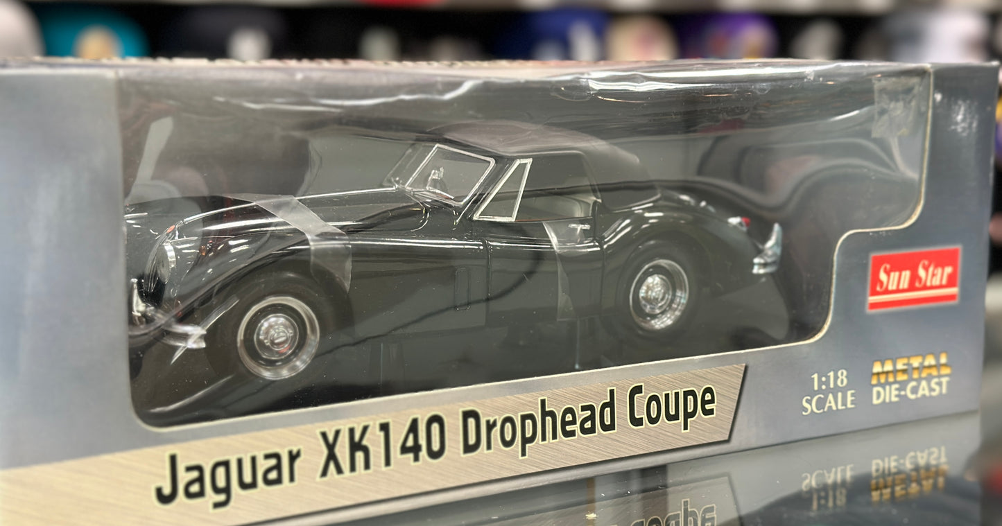 Jaguar XK140 Coupe | Vintage Sun Star 1/18 | New