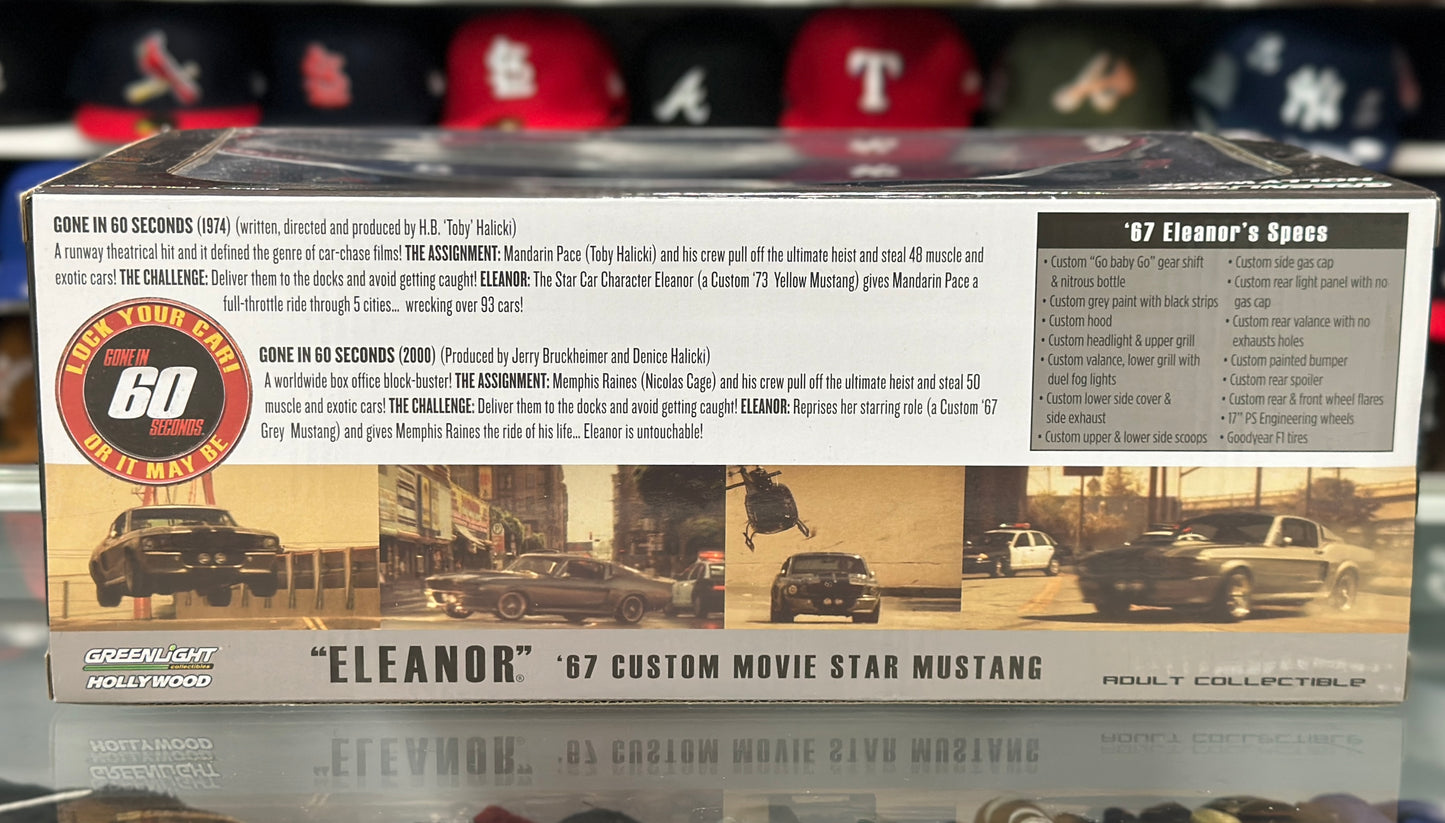 1967 Ford Mustang 'Eleanor' Gone in 60 Seconds | Greenlight 1/18 | New