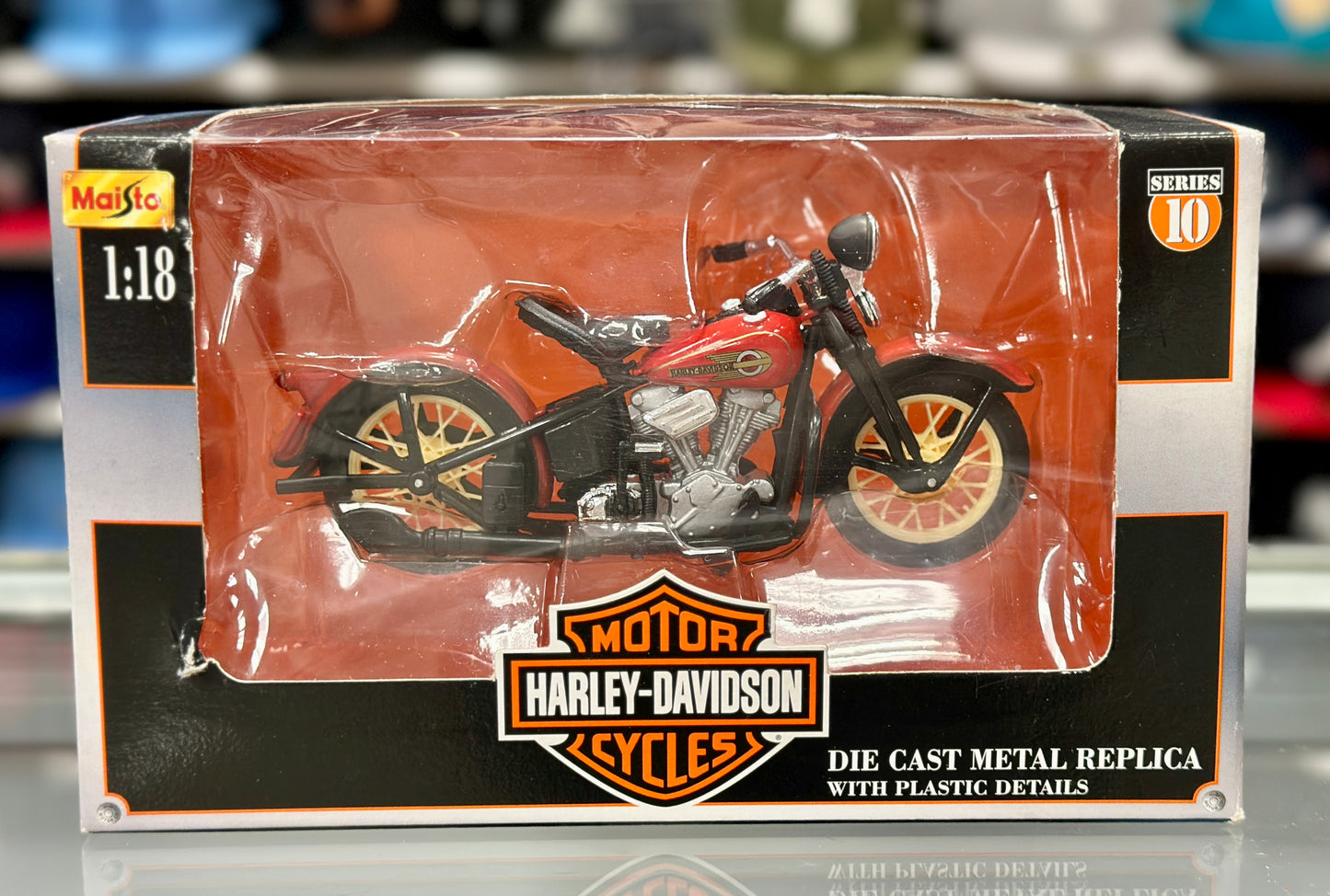 Harley Davidson Motorcycle Motorbike Maisto Two Wheeler 1/18