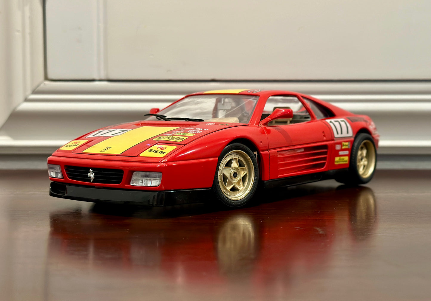 Ferrari 348 Challenge | Vintage Bburago 1/18 | Open Box