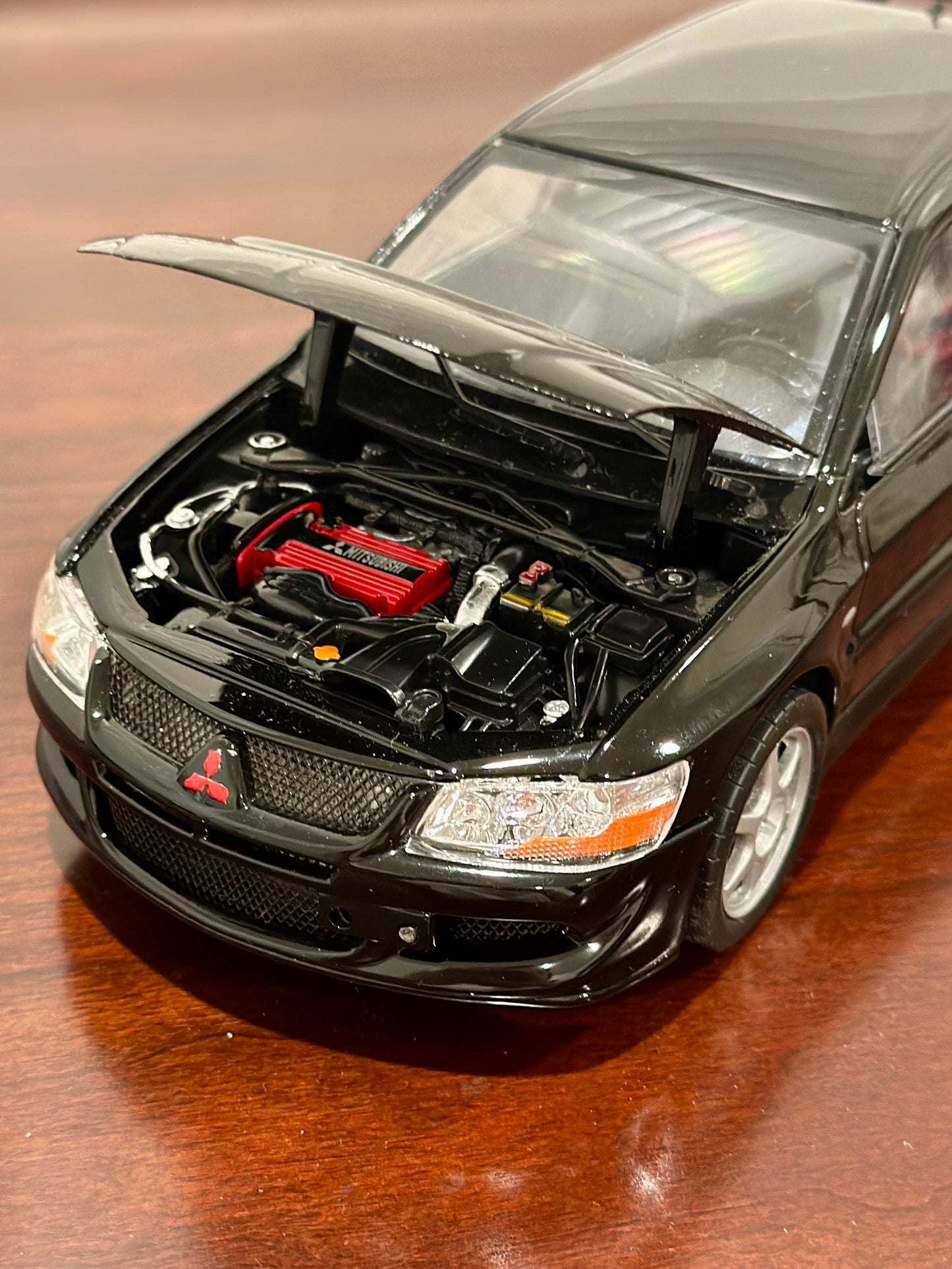 AUTOart 1/18 Mitsubishi Lancer Evo 8 VIII Street Car Black