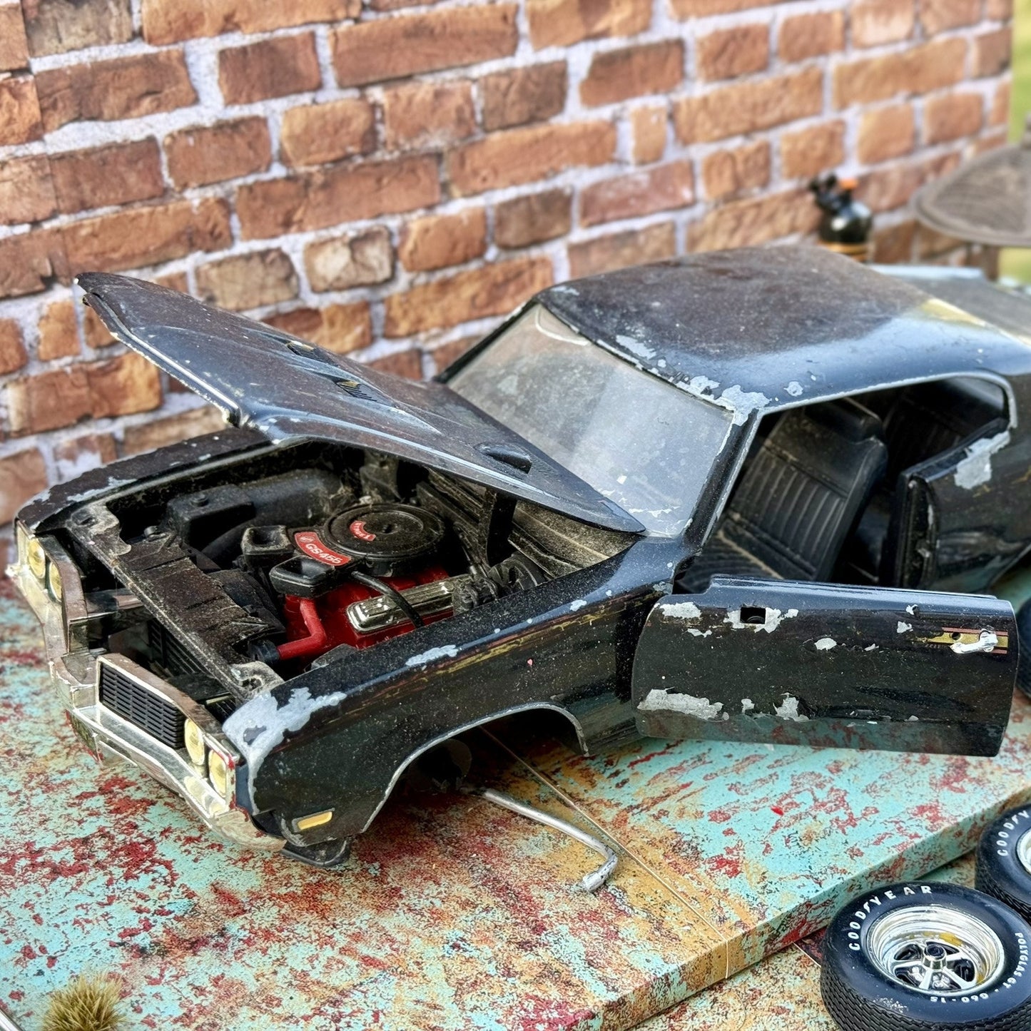 1971 Buick GSX ERTL American Muscle | Diorama Model Car Parts