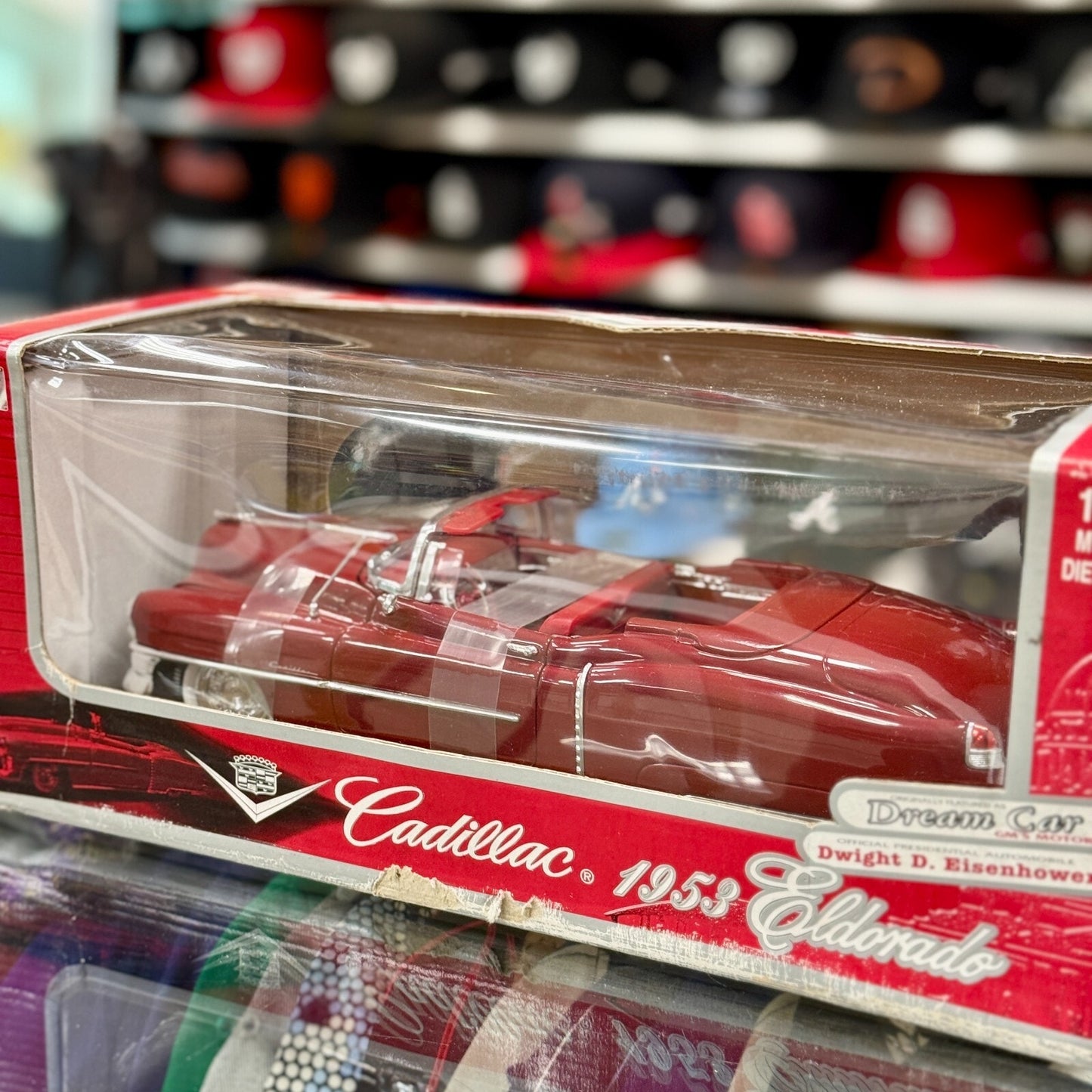 1/18 1953 Cadillac Eldorado Convertible Dwight D Eisenhower Anson Classics | New