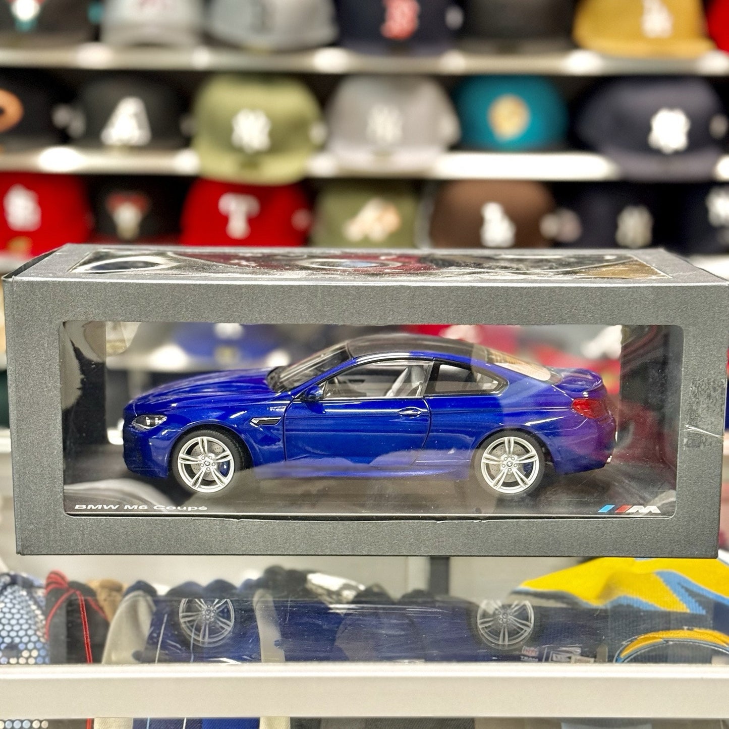 Kyosho 1/18 BMW M6 Coupe F13 Blue Dealer Edition | Read Description