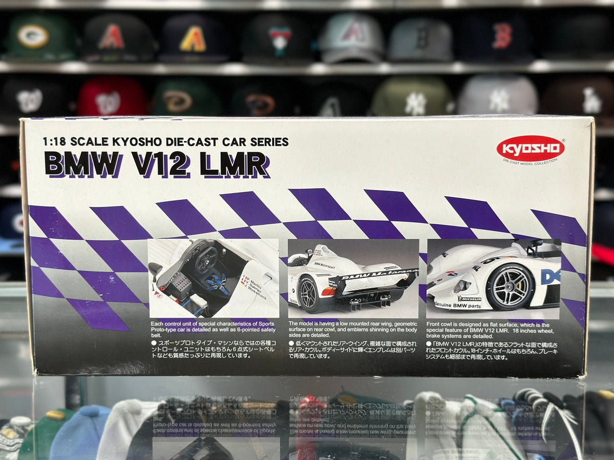 Kyosho BMW V12 LMR 'Winner of 1999 Le Mans' 1/18 Scale Diecast Model Car | New - Product Image