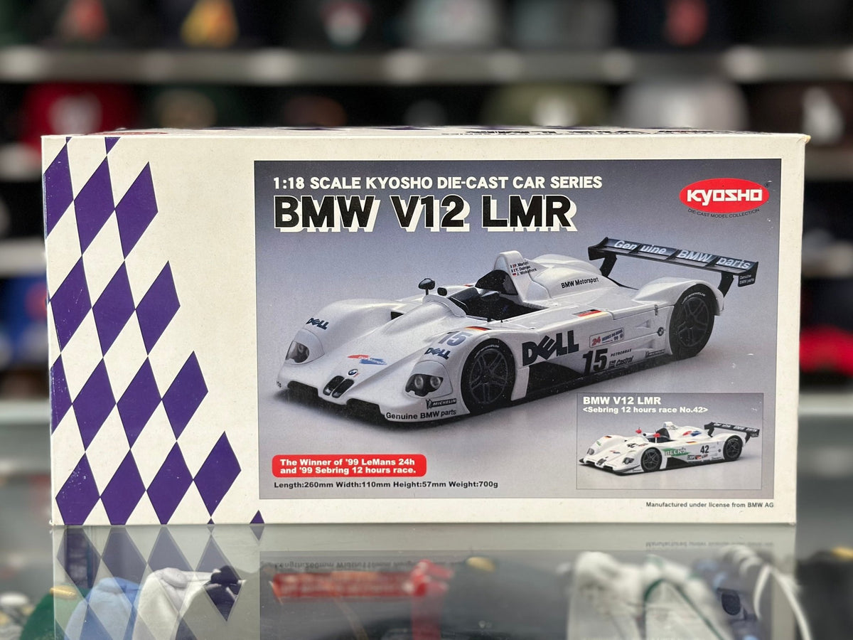 Kyosho BMW V12 LMR 'Winner of 1999 Le Mans' 1/18 Scale Diecast Model Car | New - Product Image