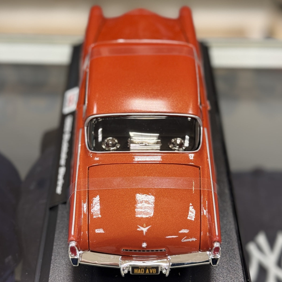 Maisto 1:18 1953 Studebaker Starliner Copper Orange Custom Special Edition Diecast | New - Product Image