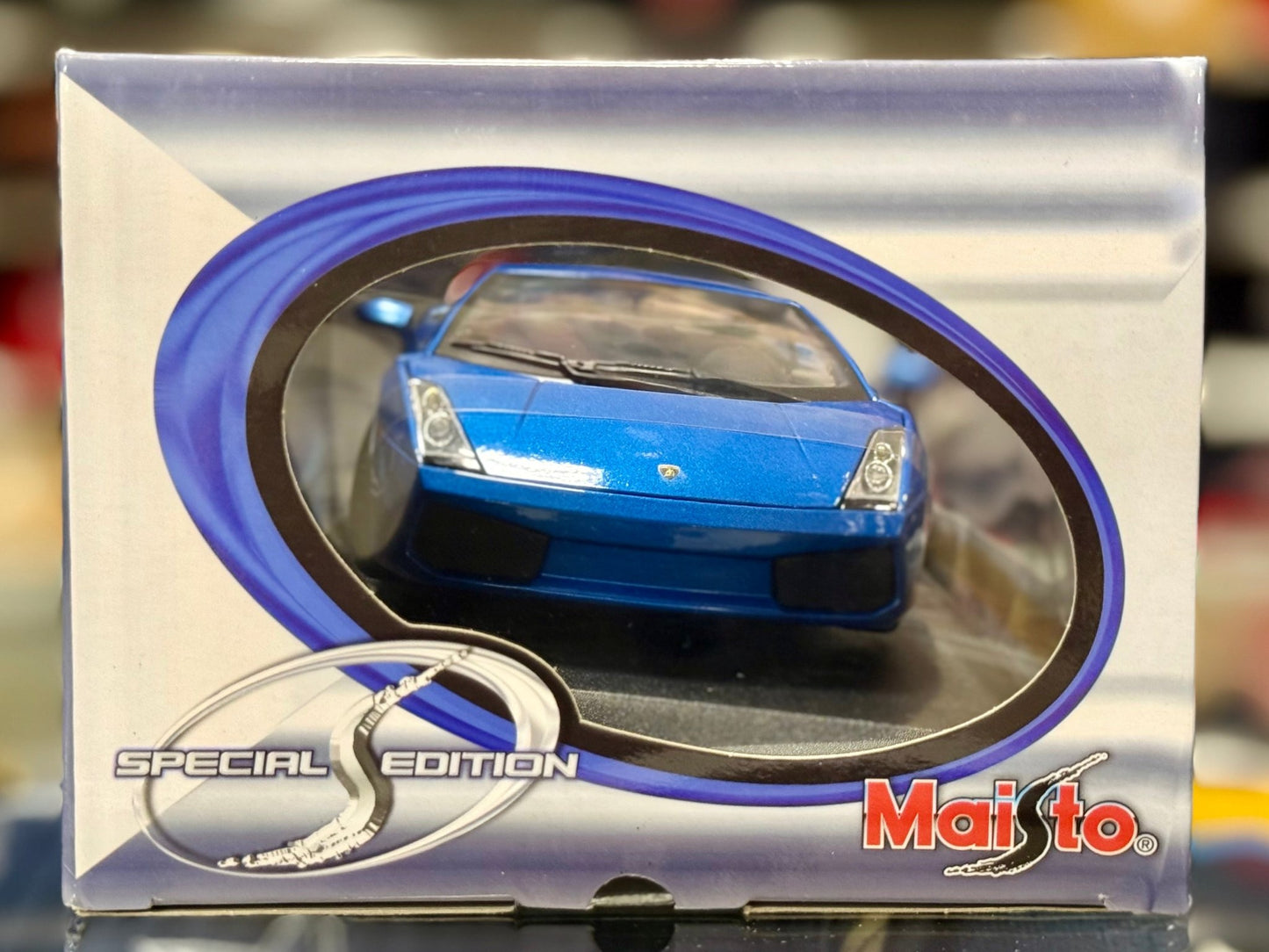 Maisto Lamborghini Gallardo Monterey Blue 1/18 Scale Diecast Model Car | New - Product Image
