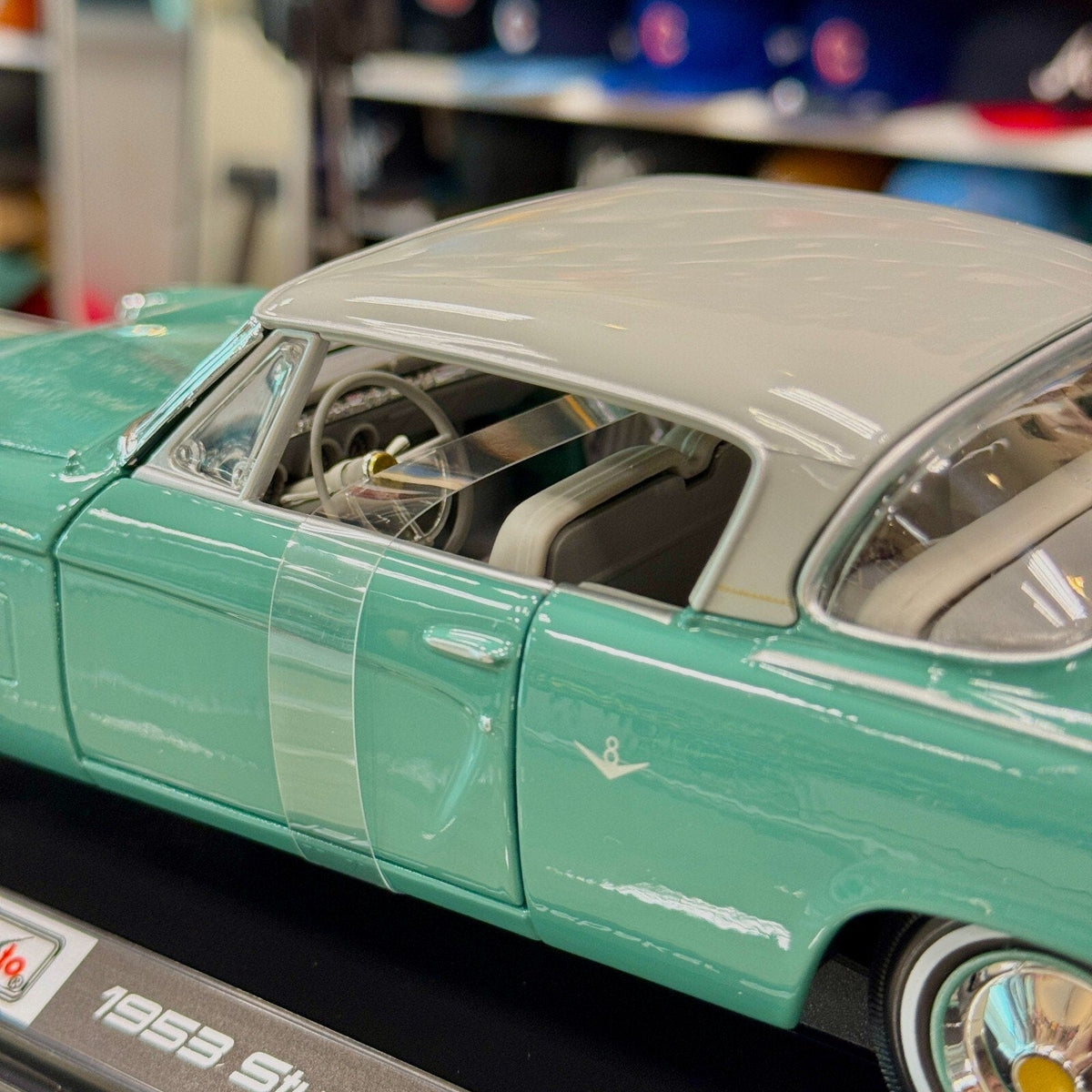 Maisto Studebaker Starliner Mint 1/18 Scale Diecast Model Car | New - Product Image