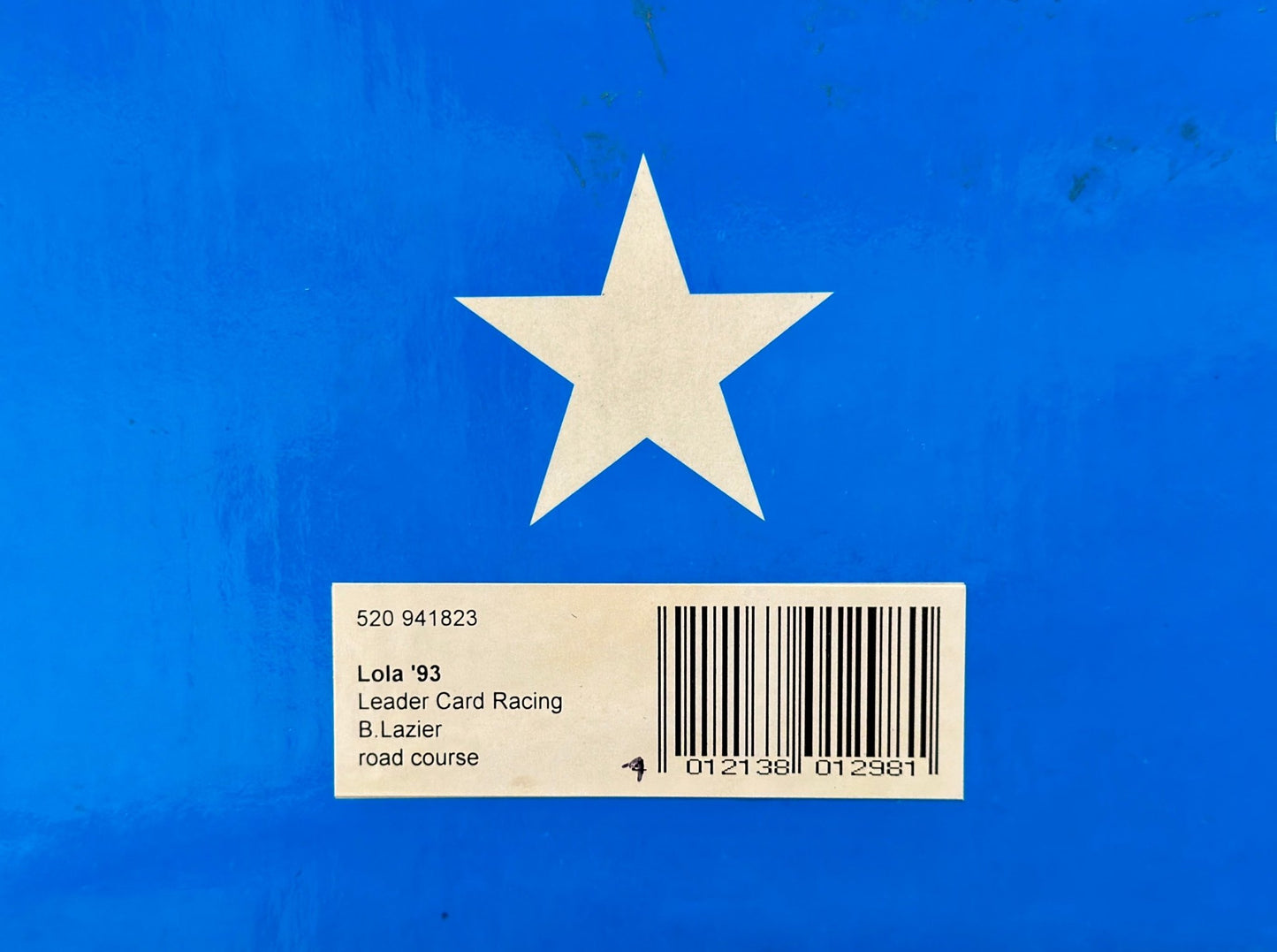 Minichamps 1994 Indy Car Leader 'Art Car' 1/18 Scale Diecast Model Car | In Box - Product Image