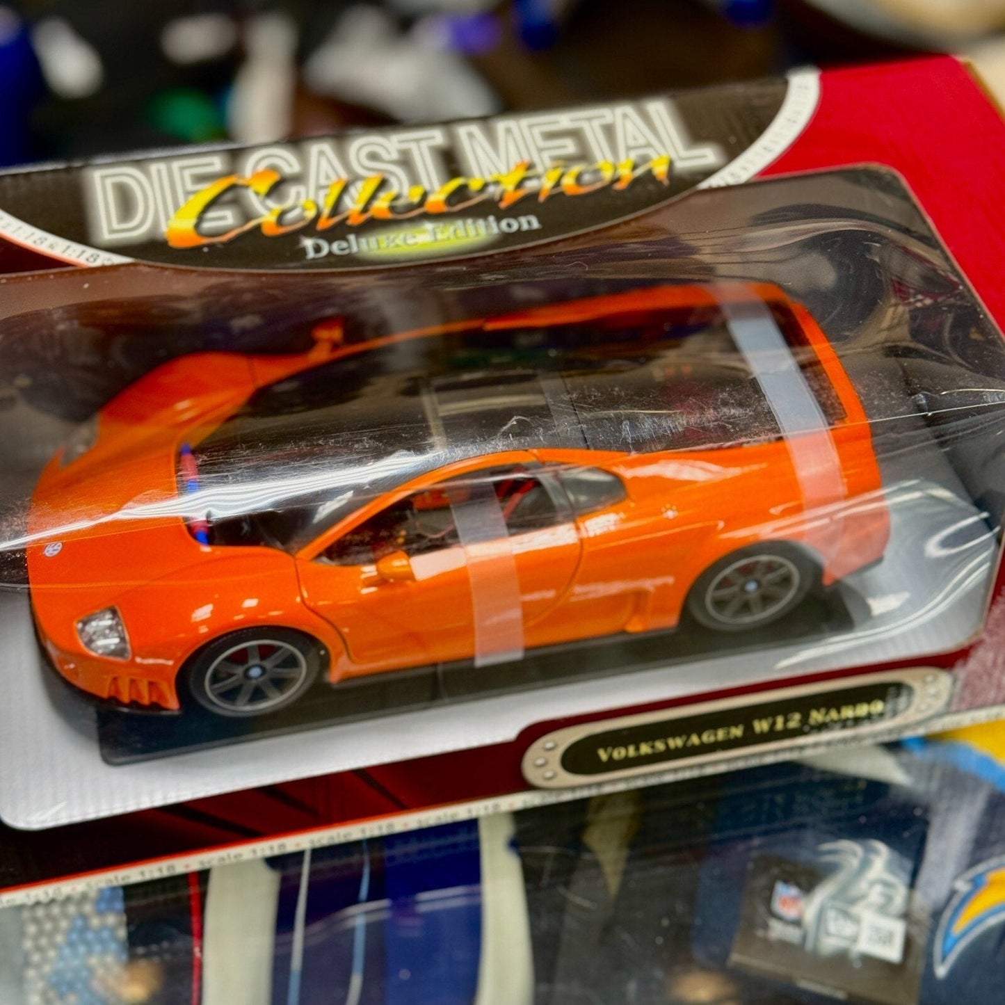 Road Signature Volkswagen W12 Nardo Orange 1/18 Scale Diecast Model Car | New - Product Image