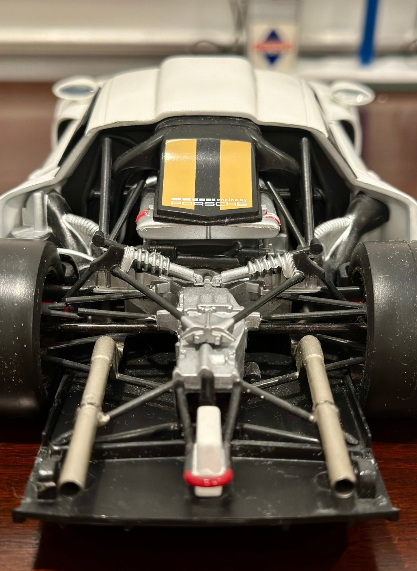 UT Models Porsche 993 GT1 'Street Version' White 1/18 Scale Diecast Model Car - Product Image