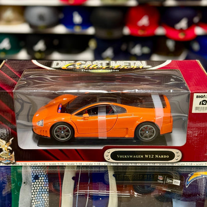 1/18 Volkswagen W12 Nardo Orange Road Signature Diecast Car | New