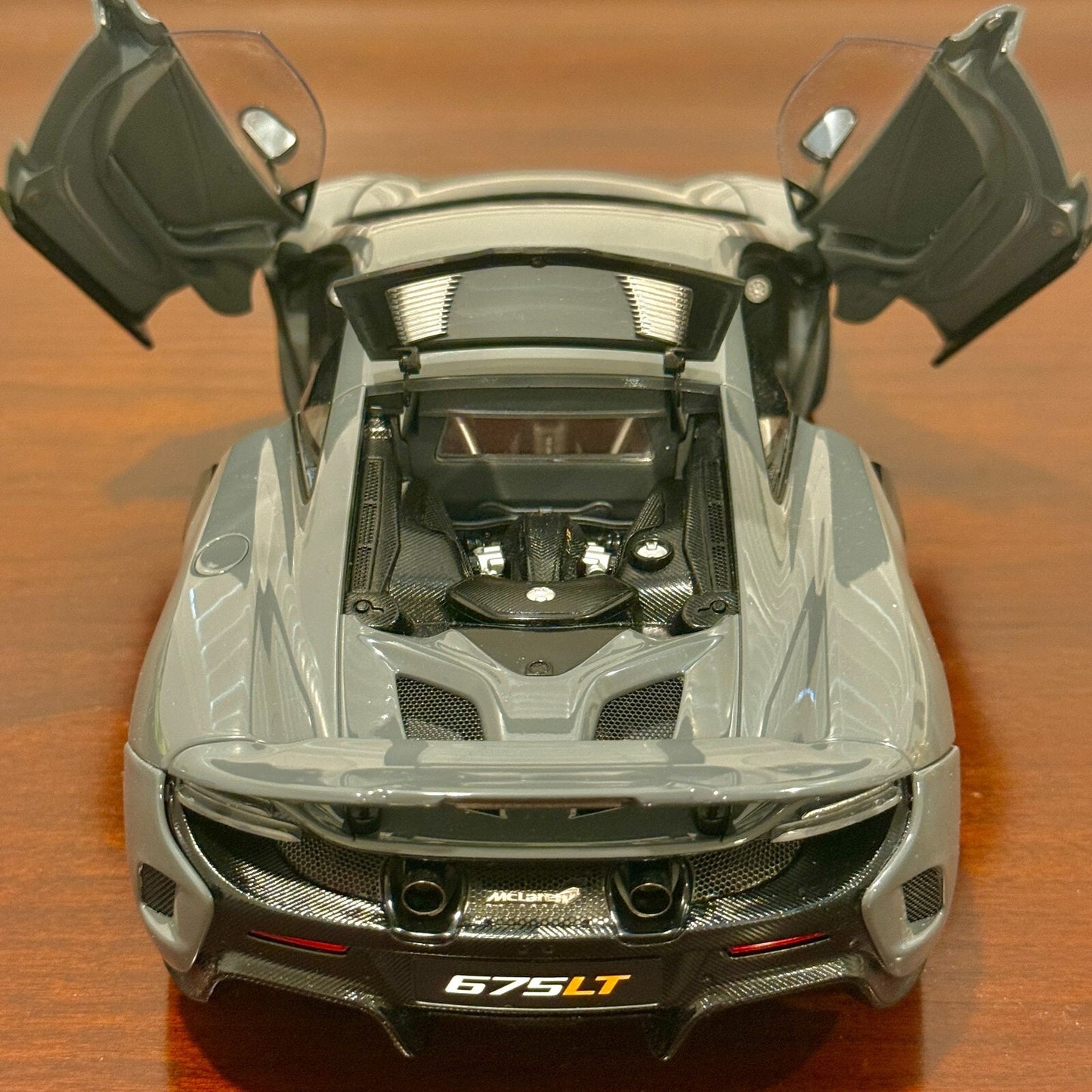 AUTOart 1/18 Mclaren 675LT Chicane Grey Diecast Model Car | In Box