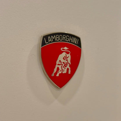 Vintage Lamborghini Enamel Pin From Lamborghini Dealer in Japan | Comes with backing