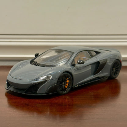 AUTOart 1/18 Mclaren 675LT Chicane Grey Diecast Model Car | In Box