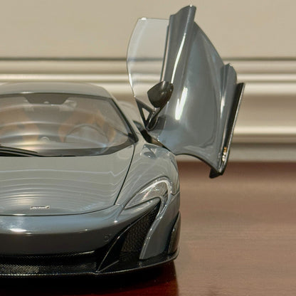 AUTOart 1/18 Mclaren 675LT Chicane Grey Diecast Model Car | In Box