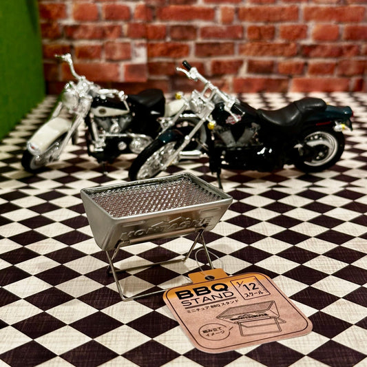 1/12 Scale BBQ Stand (1/18 1/10) Prop Diorama Figurine | Made in Japan | NEW - Product Image