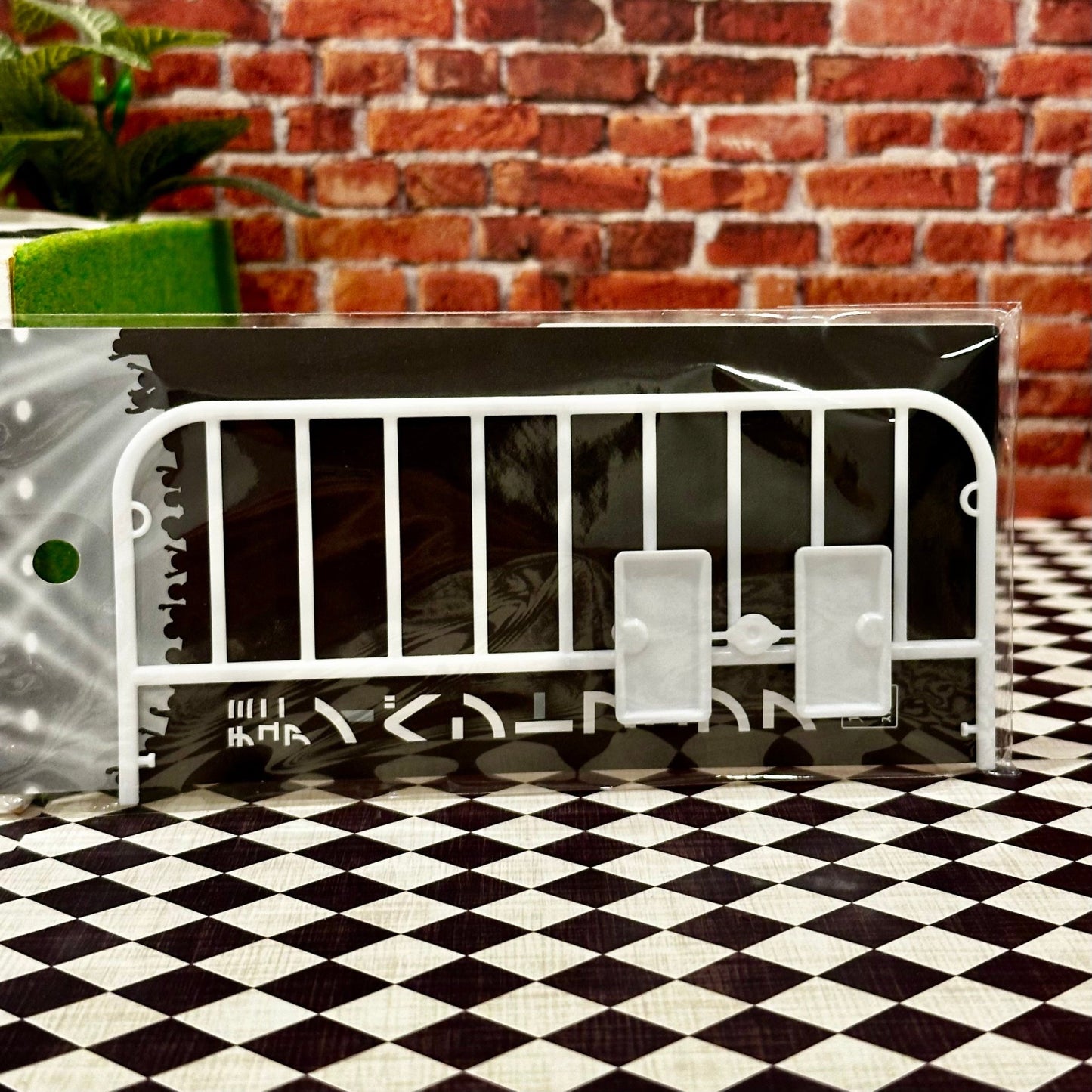 1/12 Scale Fence Rail (1/18 1/10) Prop Diorama Figurine | Made in Japan | NEW - Product Image