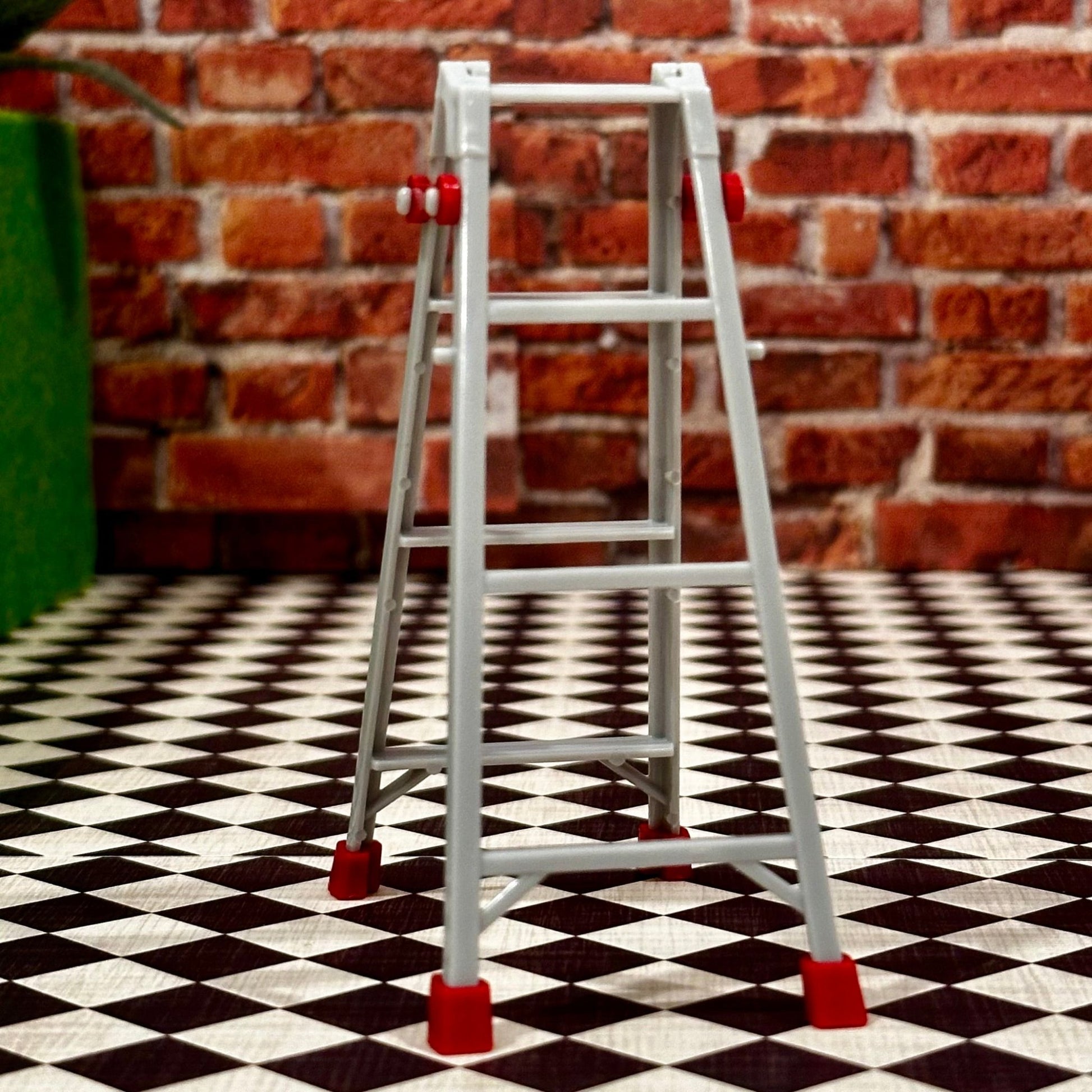 1/12 Scale Ladder (1/18 1/10) Prop Diorama Figurine | Made in Japan | NEW - Product Image