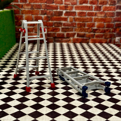 1/12 Scale Ladder (1/18 1/10) Prop Diorama Figurine | Made in Japan | NEW - Product Image