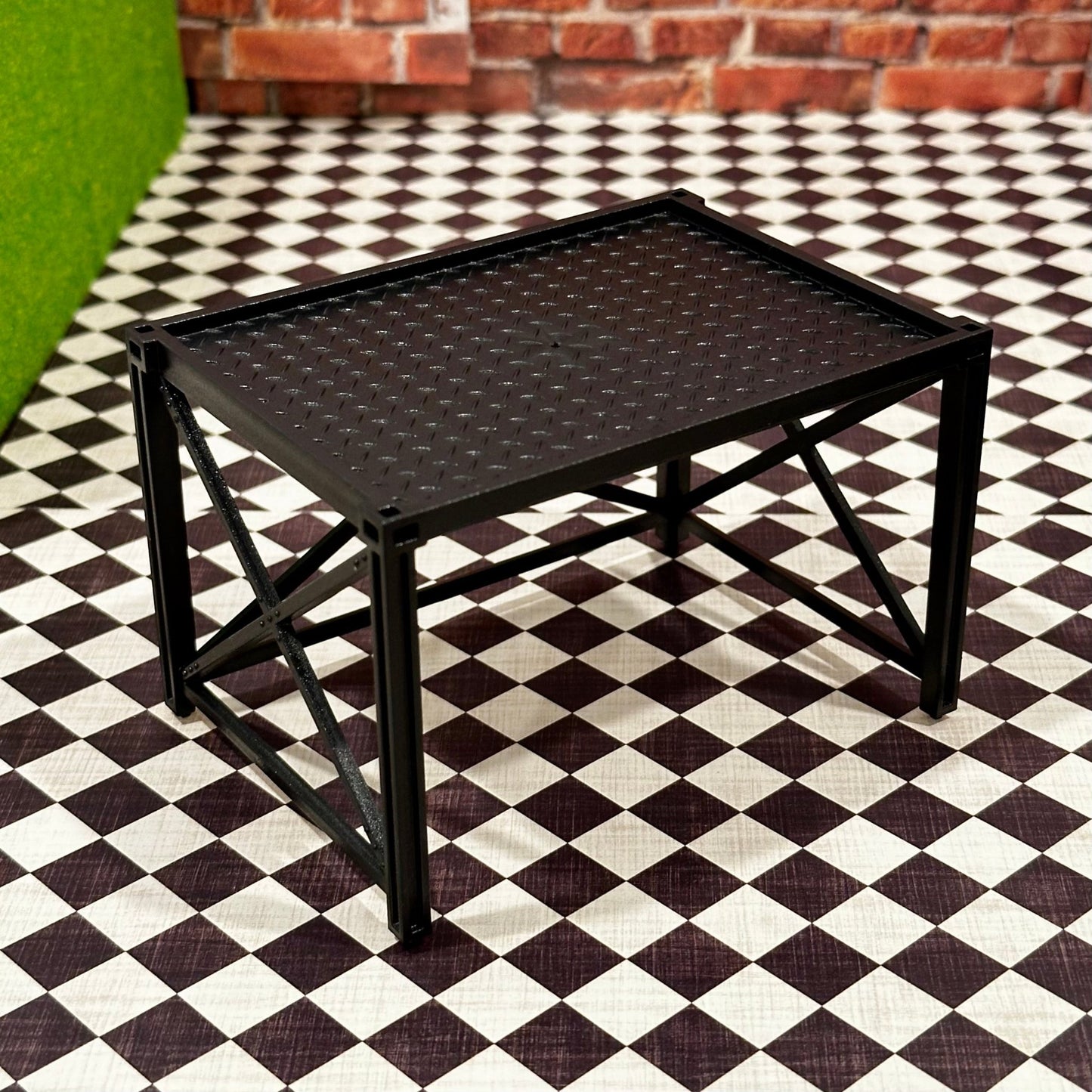 1/12 Scale Large Shelf (1/18 1/10) Prop Diorama Figurine | Made in Japan | NEW - Product Image