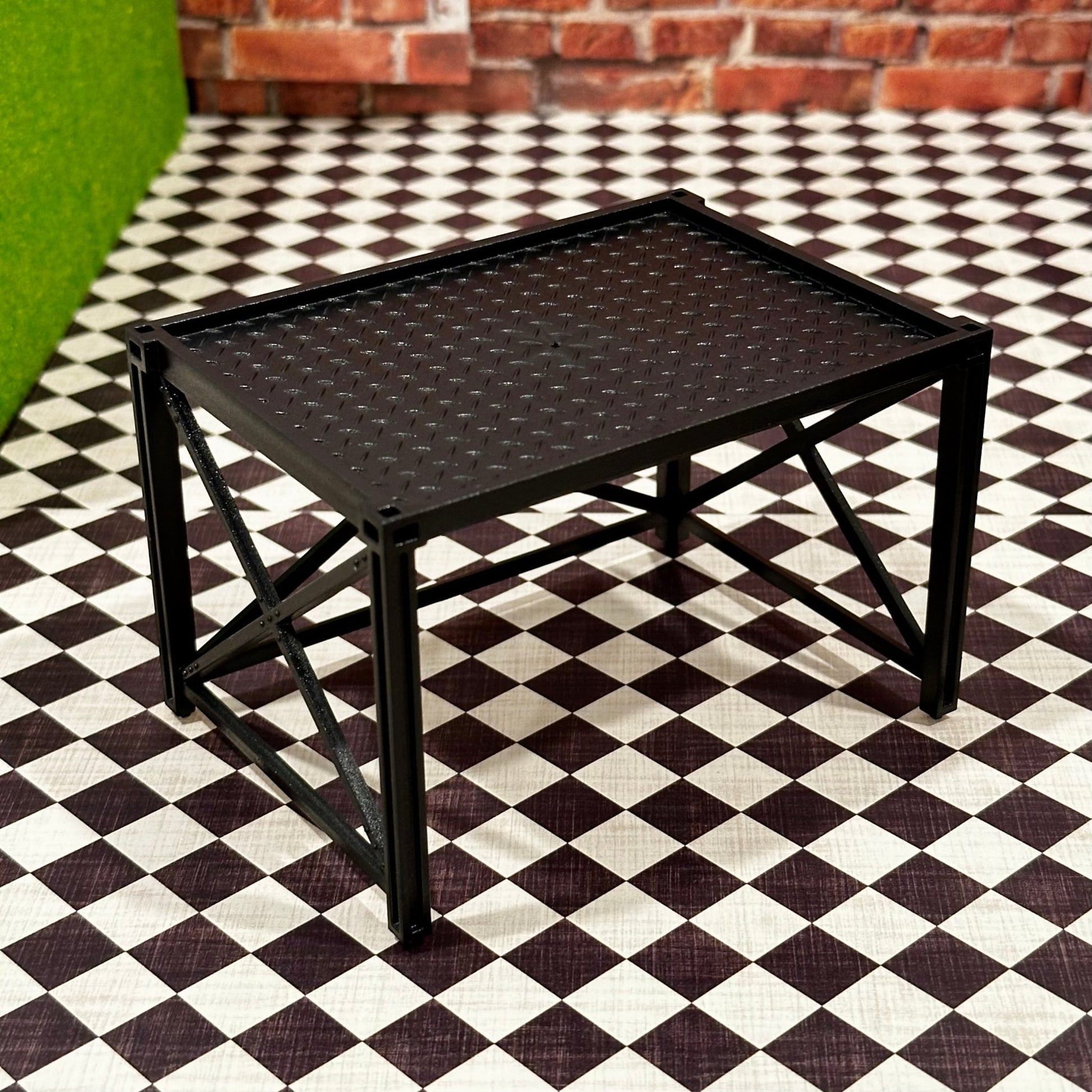 1/12 Scale Large Shelf (1/18 1/10) Prop Diorama Figurine | Made in Japan | NEW - Product Image