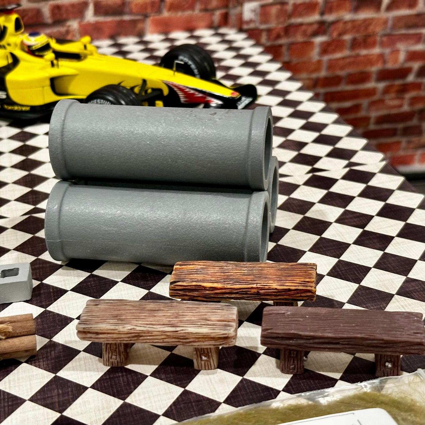 1/12 Scale Outdoor Garden Bundle (1/18 1/10) Prop Diorama Figurine | NEW - Product Image