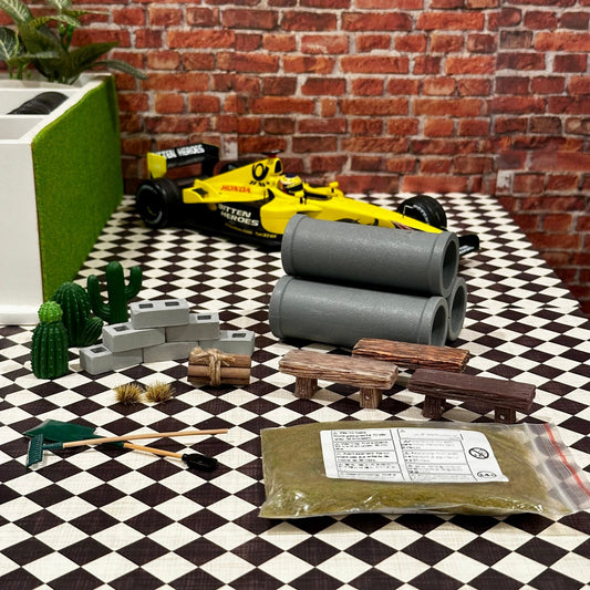 1/12 Scale Outdoor Garden Bundle (1/18 1/10) Prop Diorama Figurine | NEW - Product Image