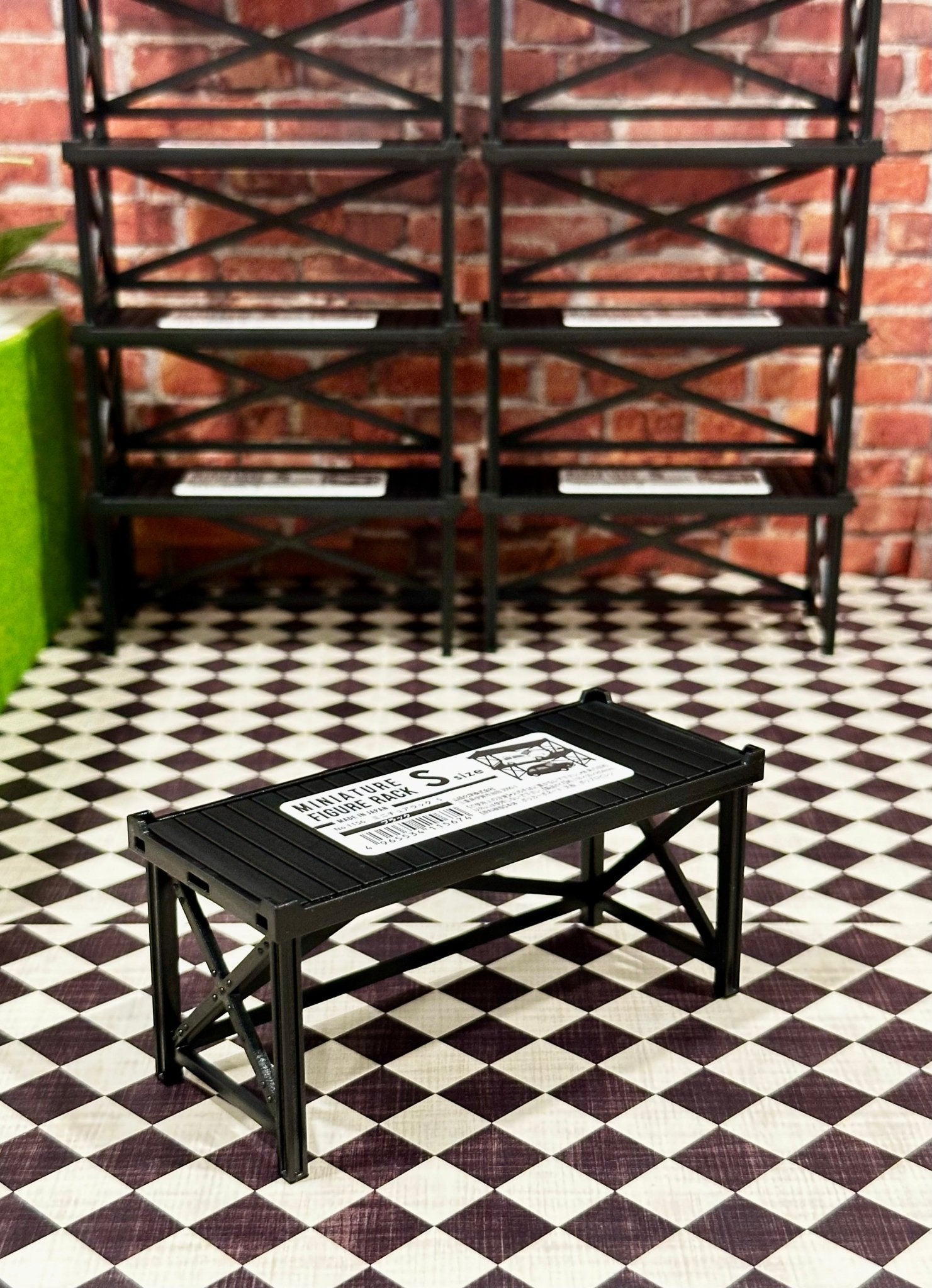 1/12 Scale Small Shelf (1/18 1/10) Prop Diorama Figurine | Made in Japan | NEW - Product Image