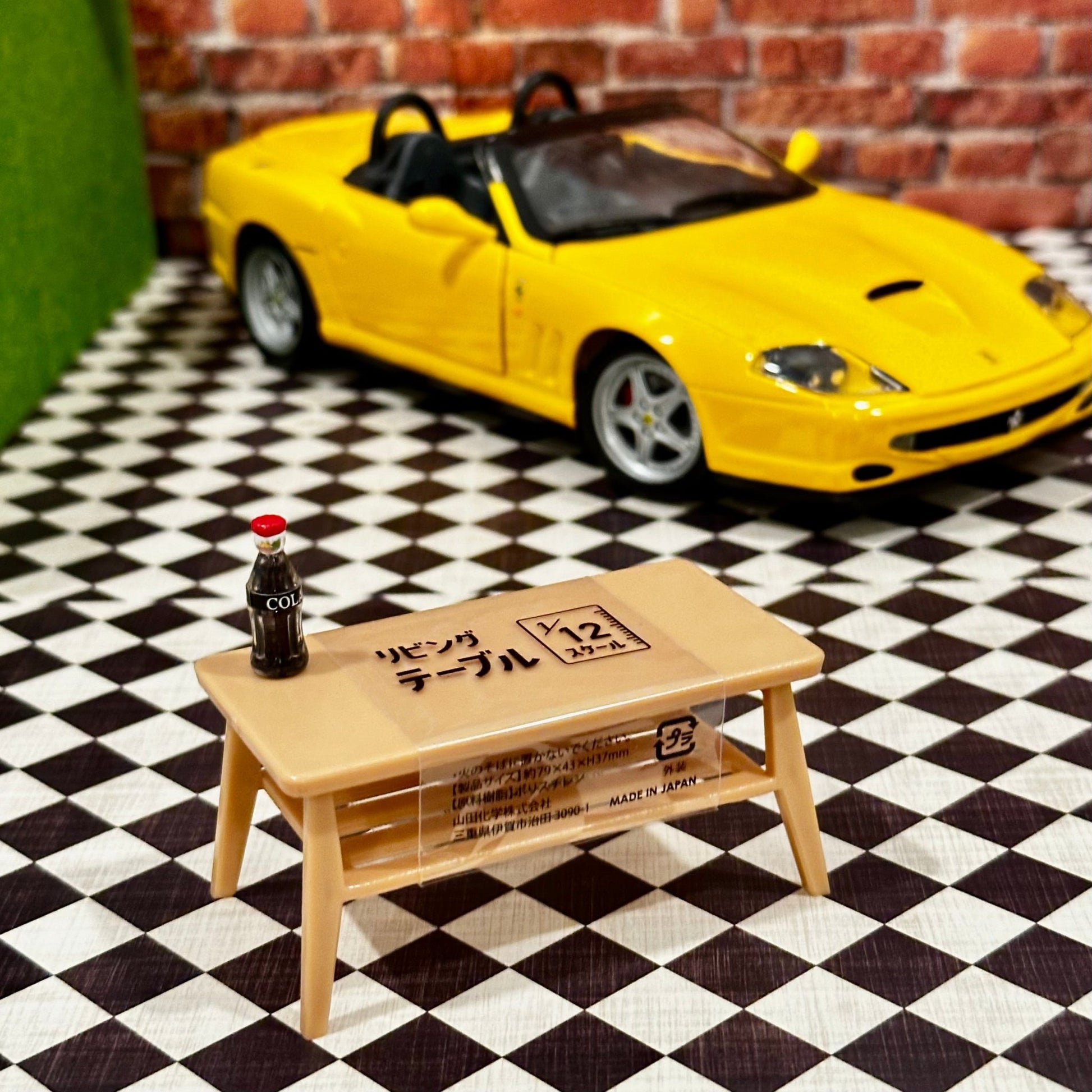 1/12 Scale Table Top (1/18 1/10) Prop Diorama Figurine | Made in Japan | NEW - Product Image