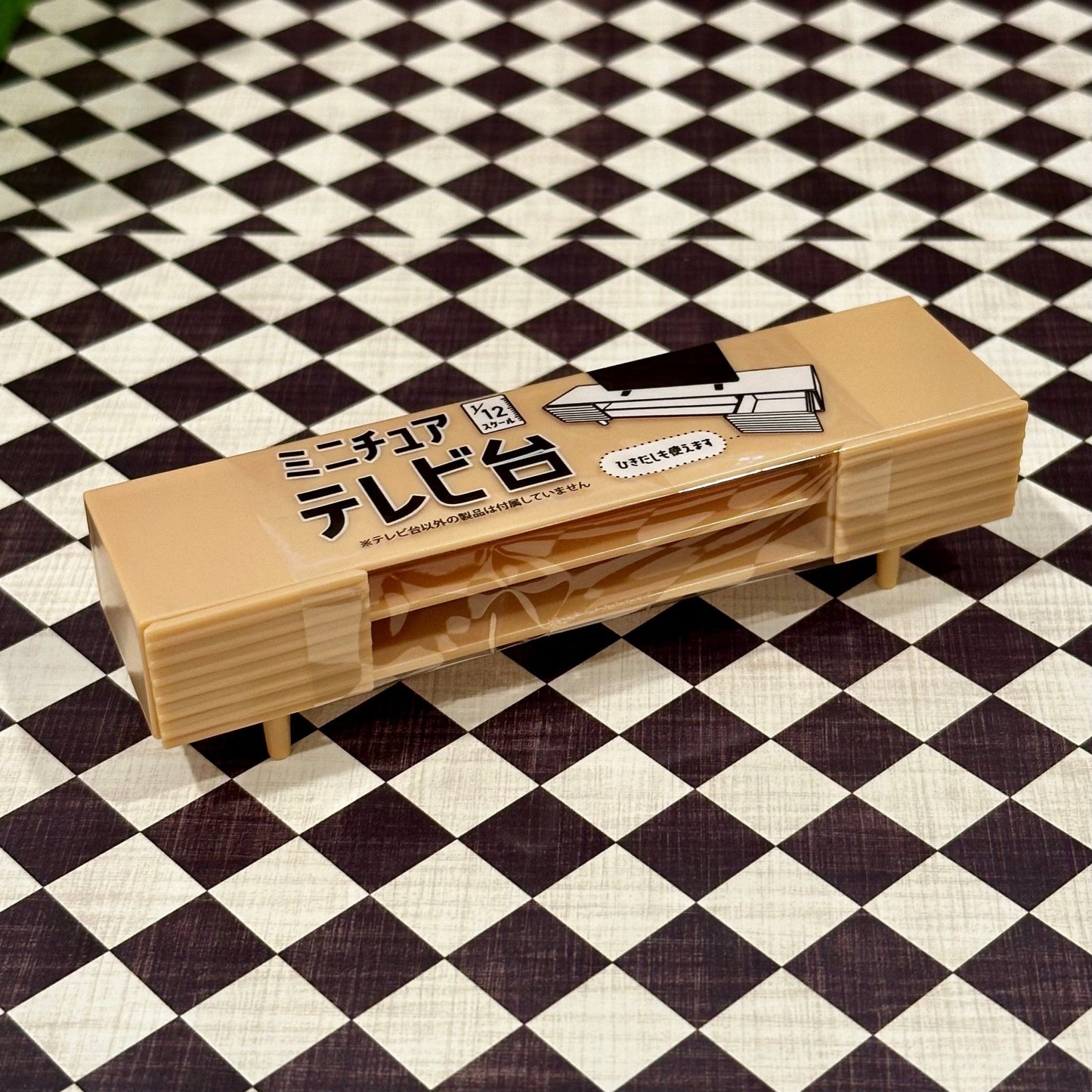 1/12 Scale TV Stand (1/18 1/10) Prop Diorama Figurine | Made in Japan | NEW - Product Image