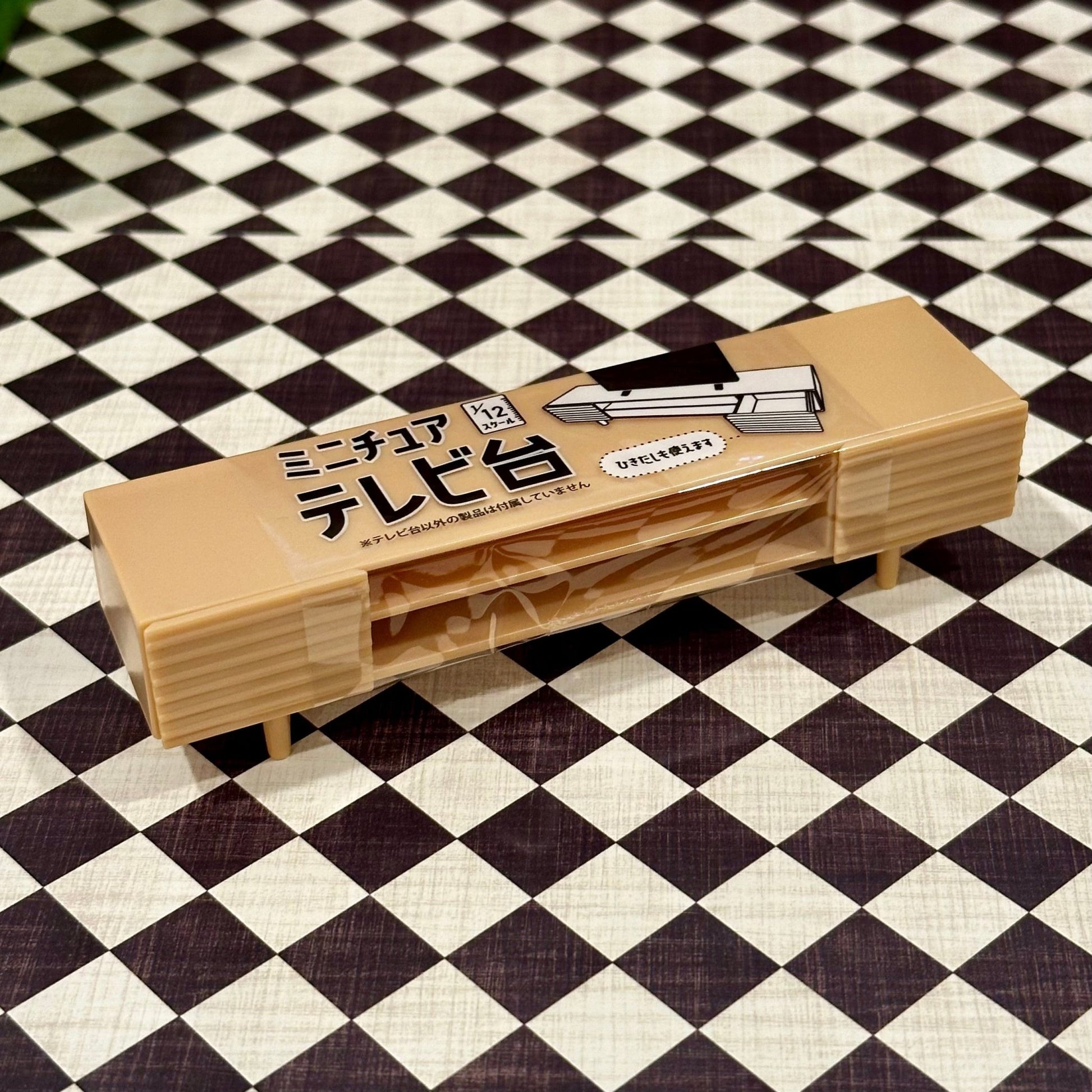 1/12 Scale TV Stand (1/18 1/10) Prop Diorama Figurine | Made in Japan | NEW - Product Image